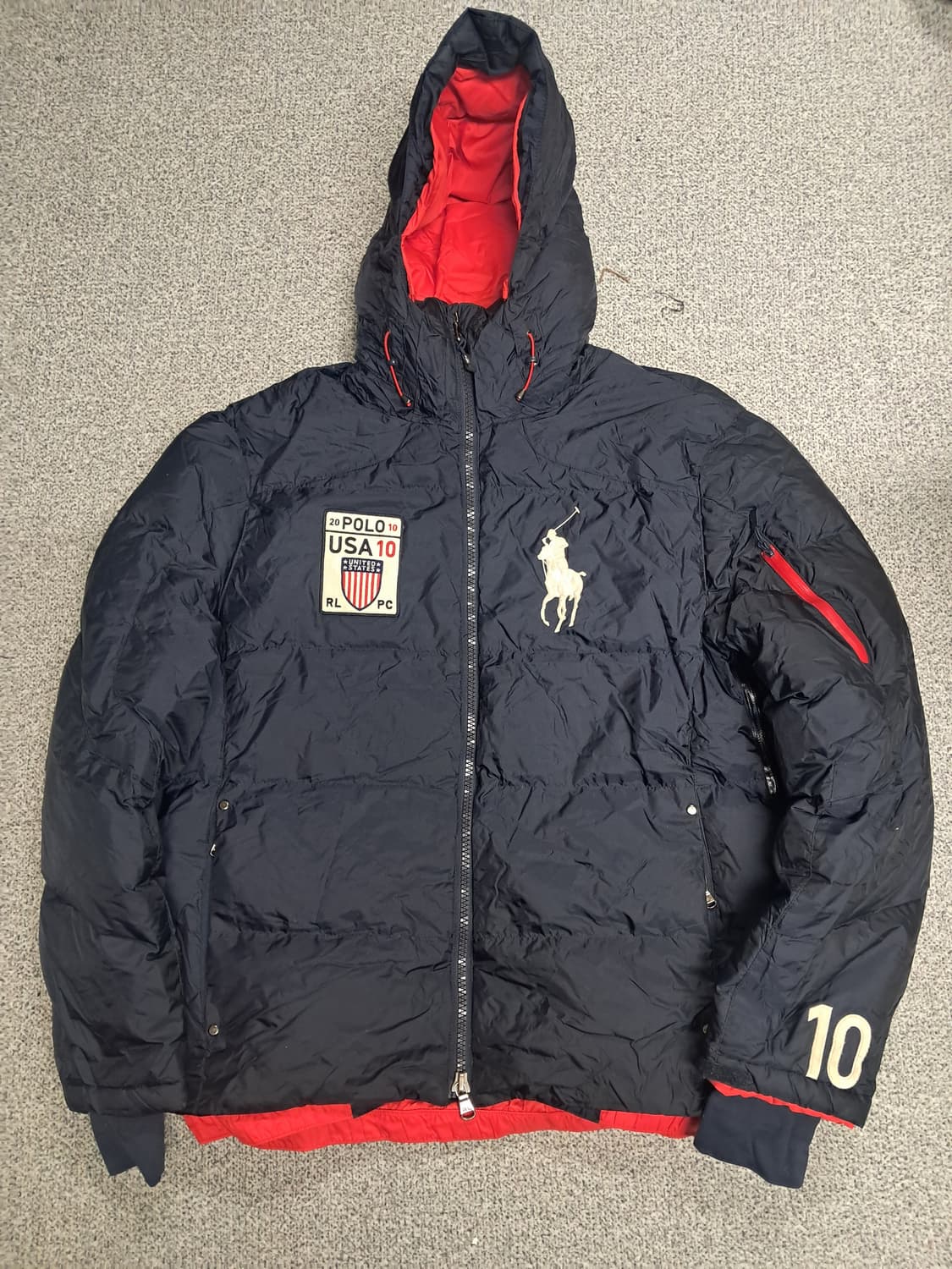 폴로랄프로렌 빅포니usa패딩 상품이미지1