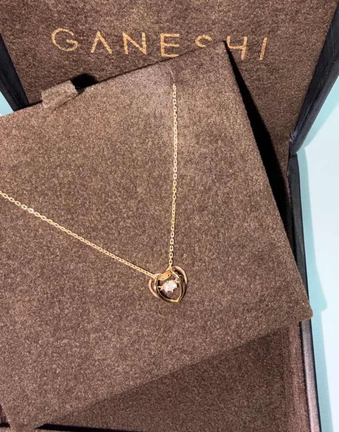 가네시 18k 트윙클버드팝러브 목걸이 상품이미지2