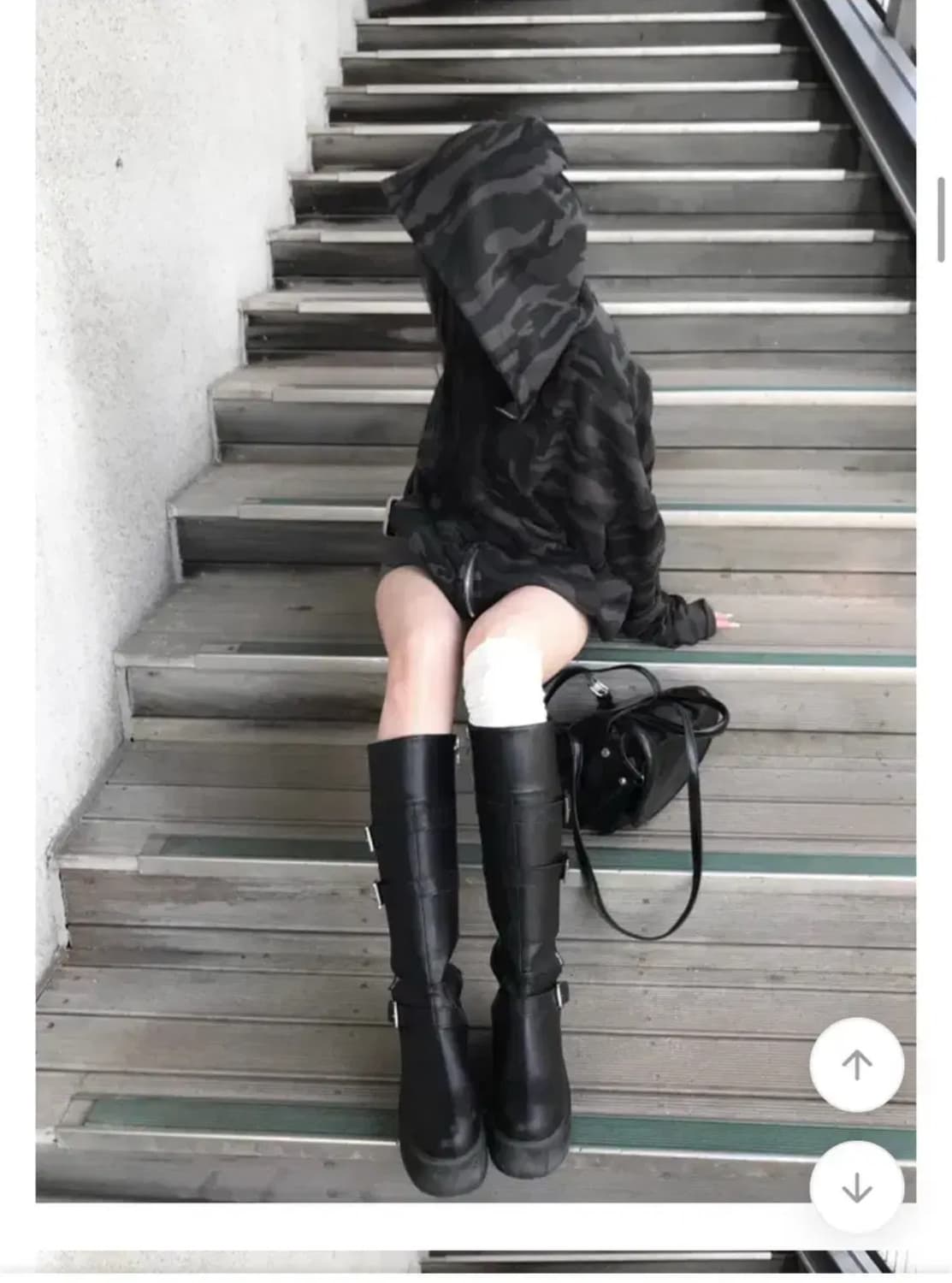 밀리터리 기모카모 후드직업 상품이미지1