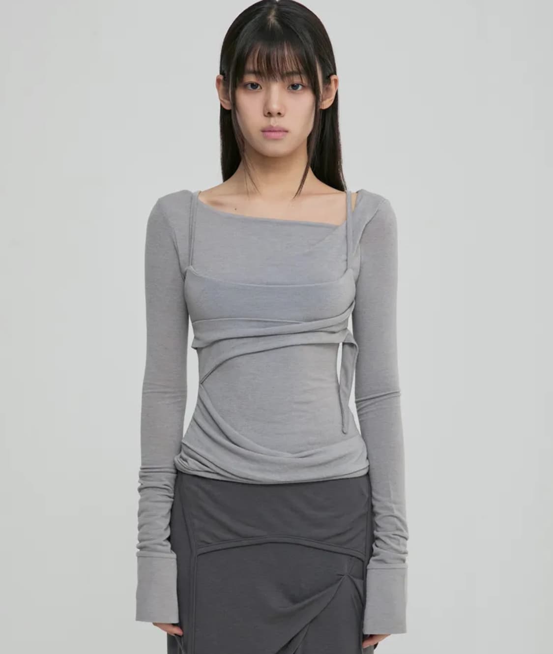 플레어업 Layered Bustier Long Sleeve 상품이미지1