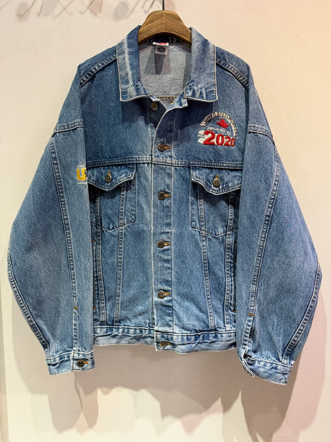 TYCA 미국 철강노조USW 데님 자켓 (Made In U.S.A) 상품이미지2