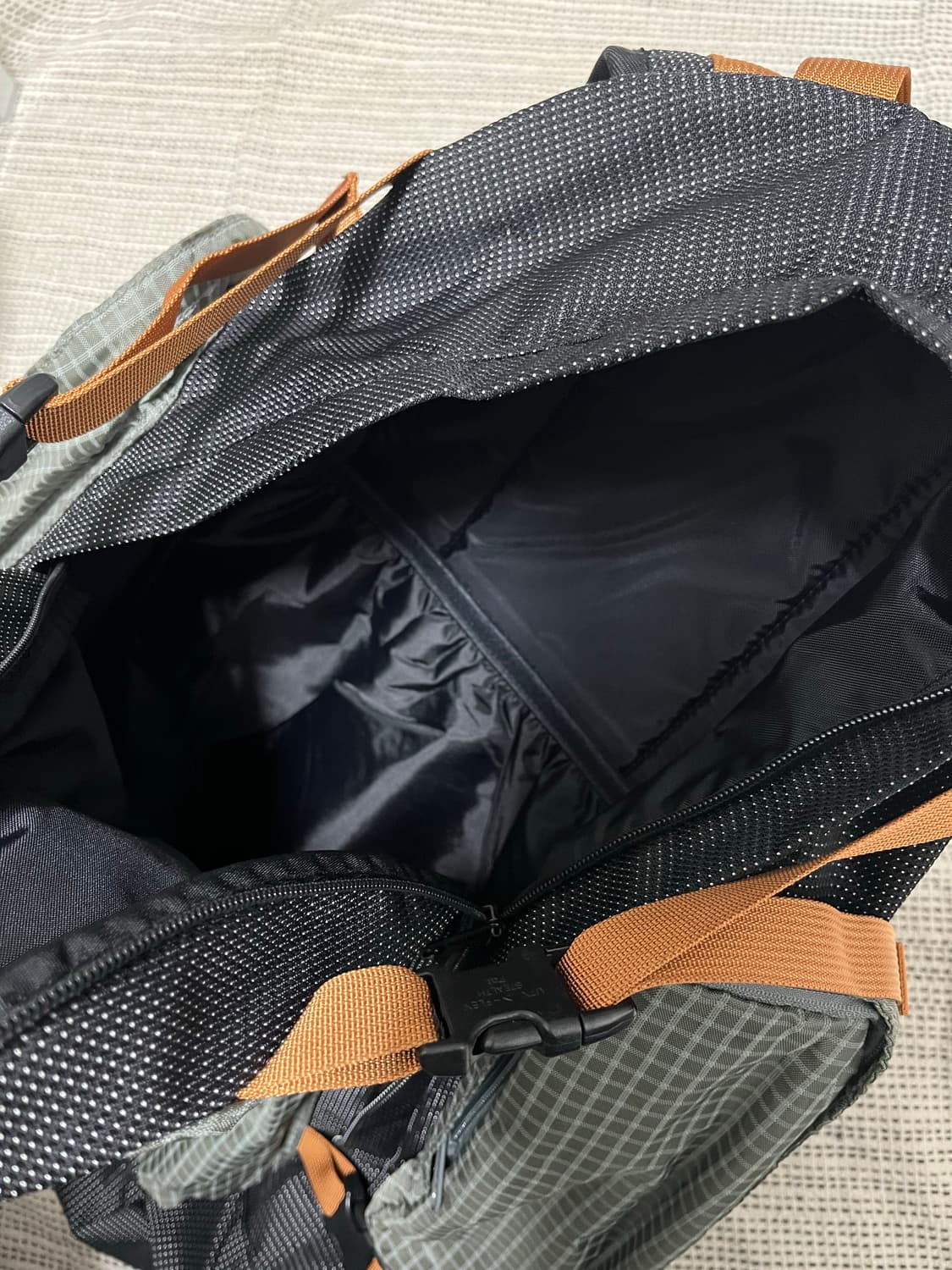 브레인데드 알프라인 체크패턴 백팩 상품이미지3