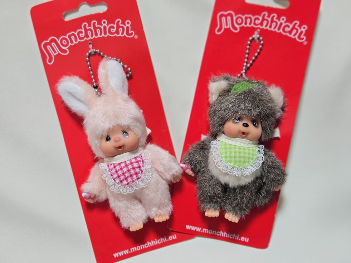 몬치치 프렌즈 유럽한정 찜탄 미니키링 상품이미지5