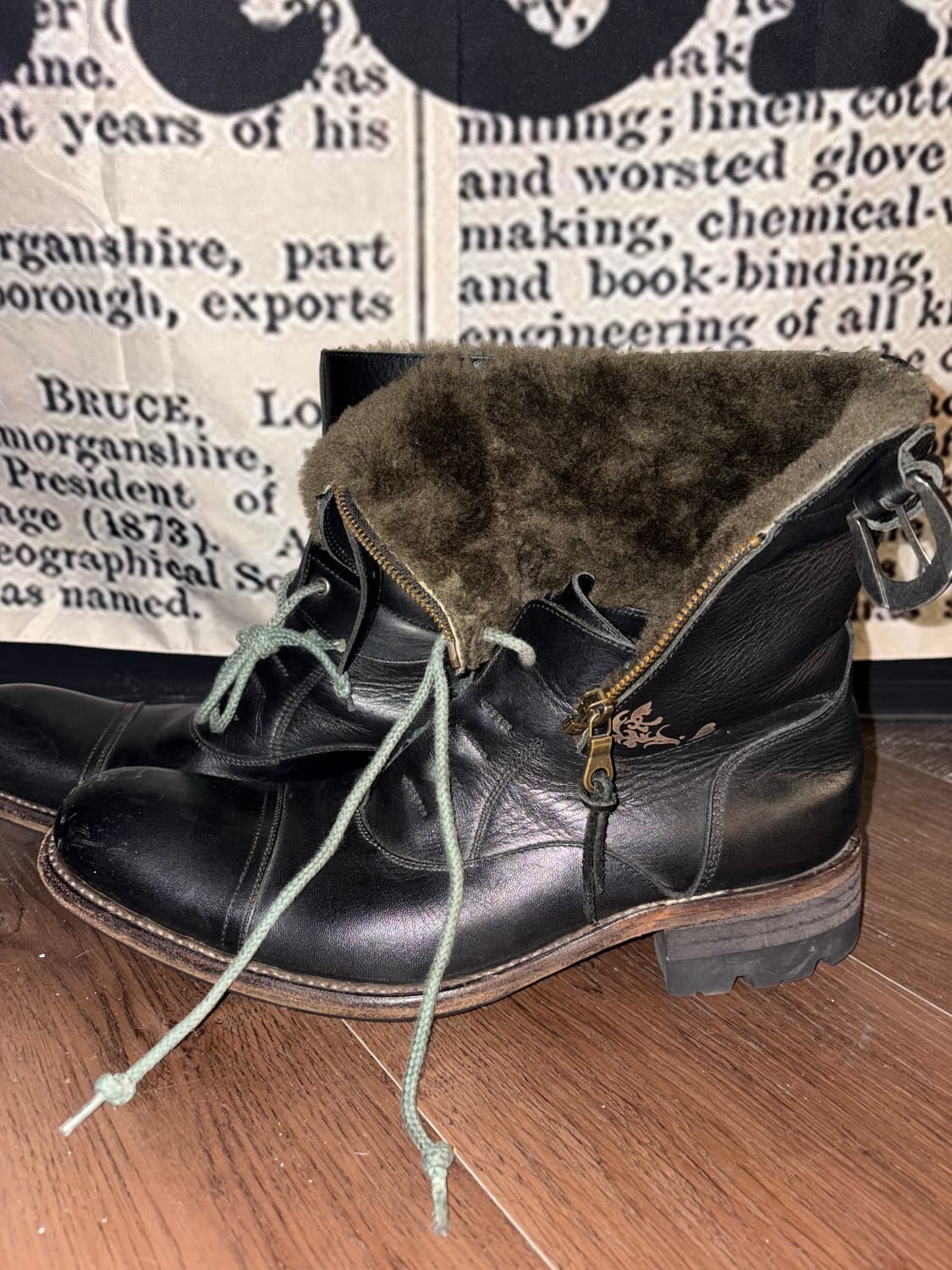 Alfredo bannister high fur boots 상품이미지4