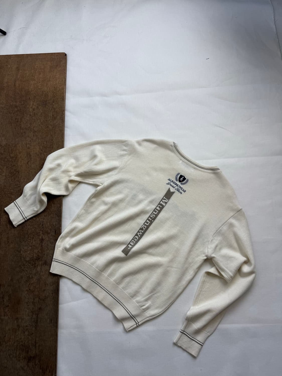 munsingwear 먼싱웨어 자수 니트 상품이미지4