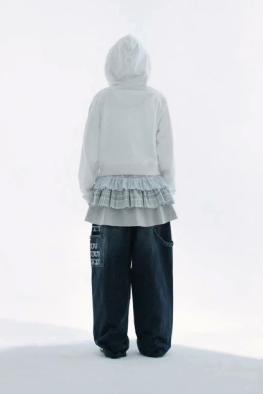 허그유어스킨 핫픽스 퍼 후드집업 상품이미지4