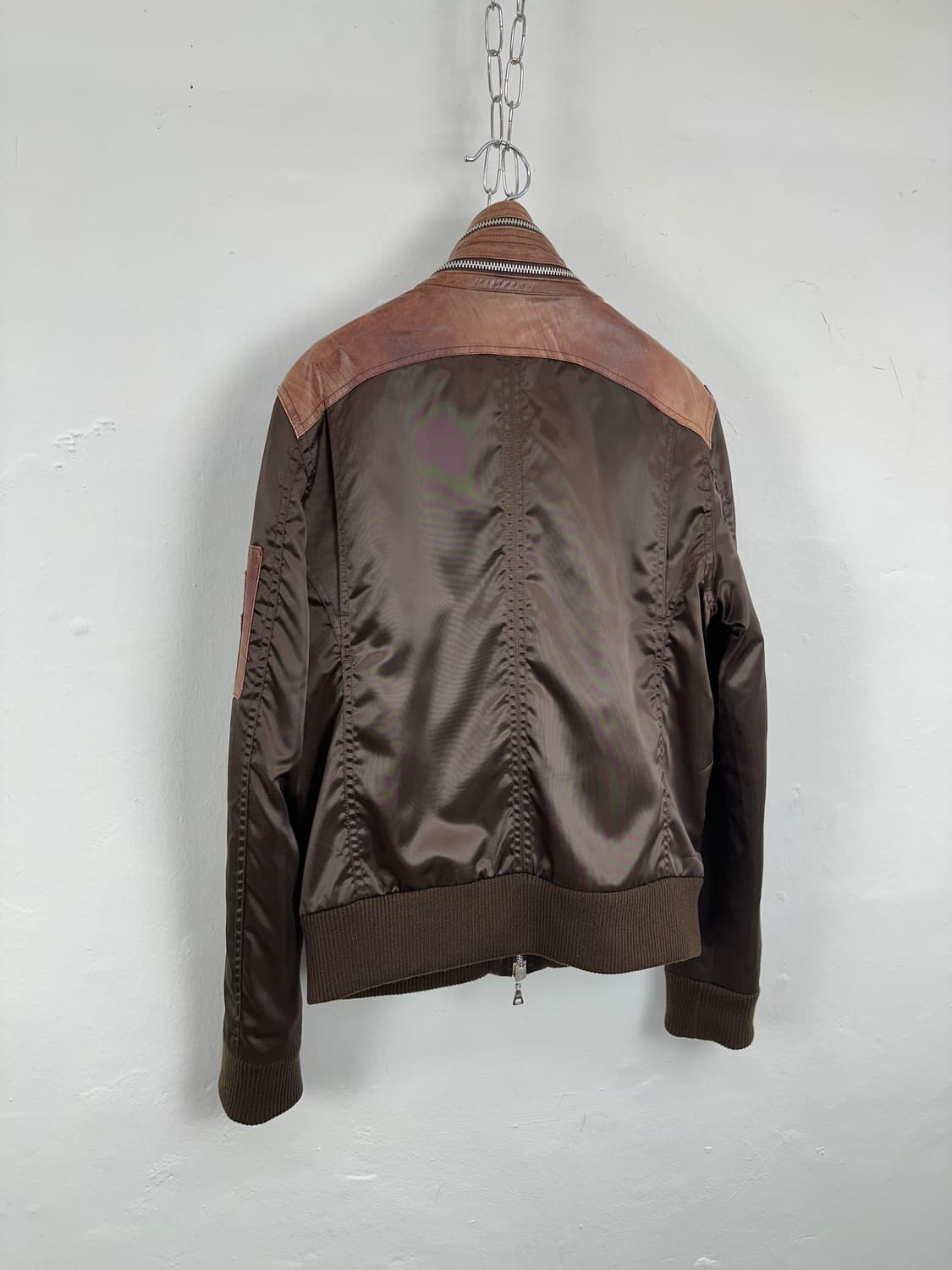 Luv Maison Kangaroo Leather Hybrid Jacke 상품이미지5