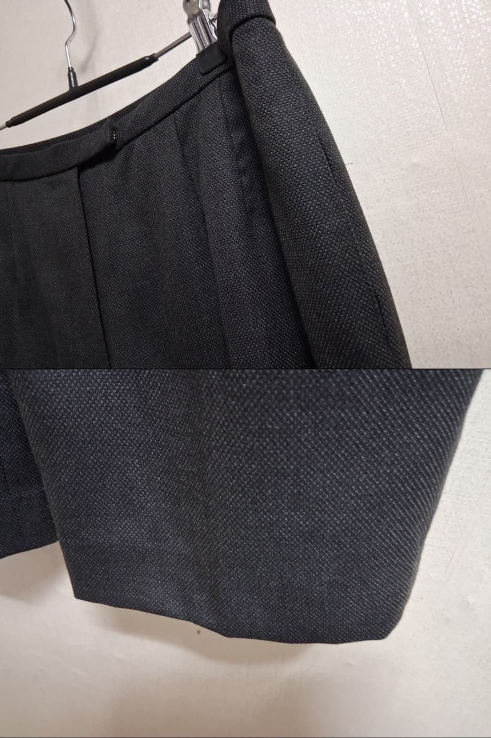 Leilian 춘추 순모울 정장 슈트 셋업 순모바지정장세트 새상품상태 L 상품이미지8