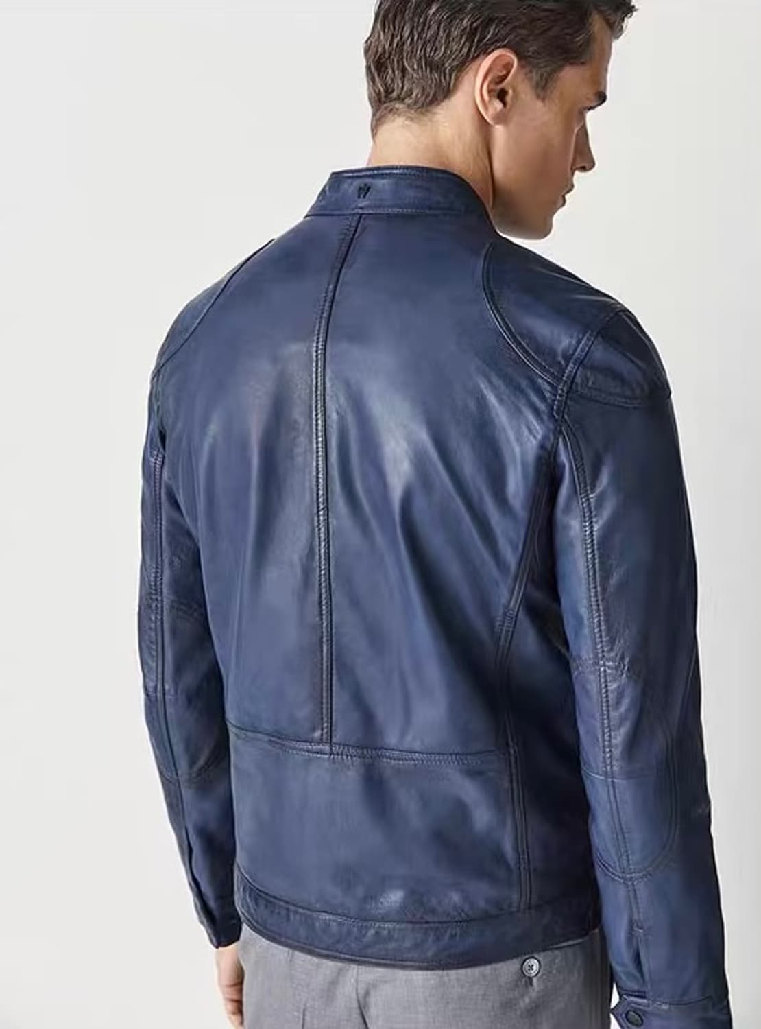 마시모두띠 램스킨 나파레더 자켓 상품이미지2