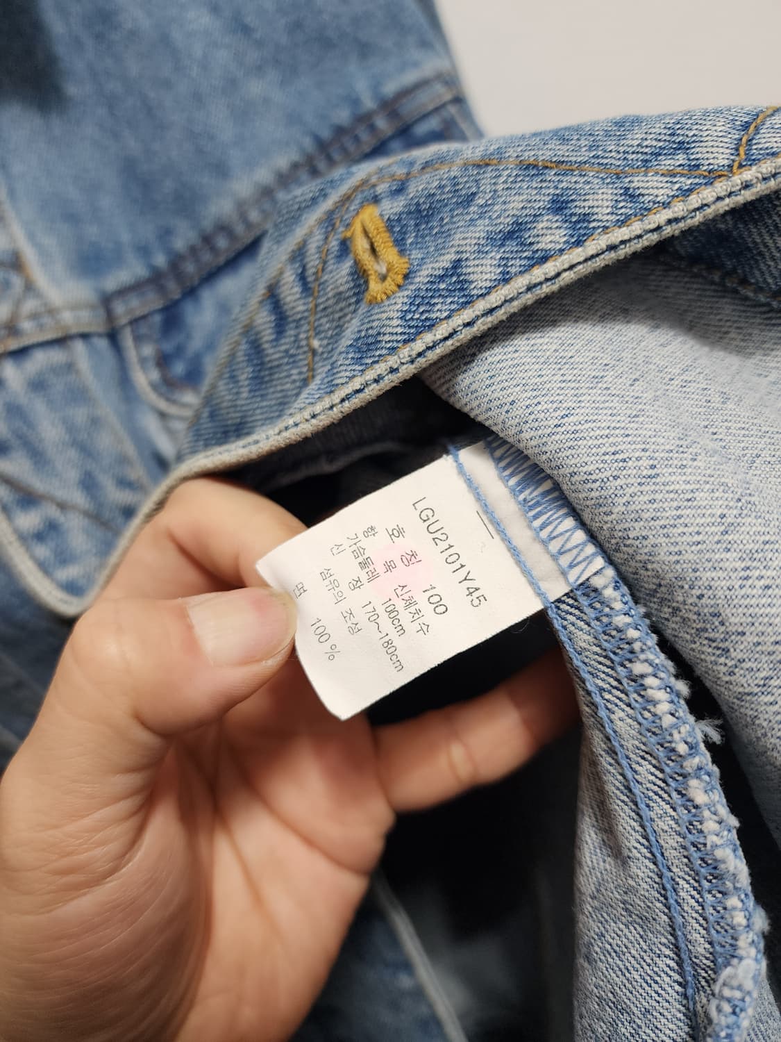 Lee 어센틱 빈티지 청자켓 상품이미지5