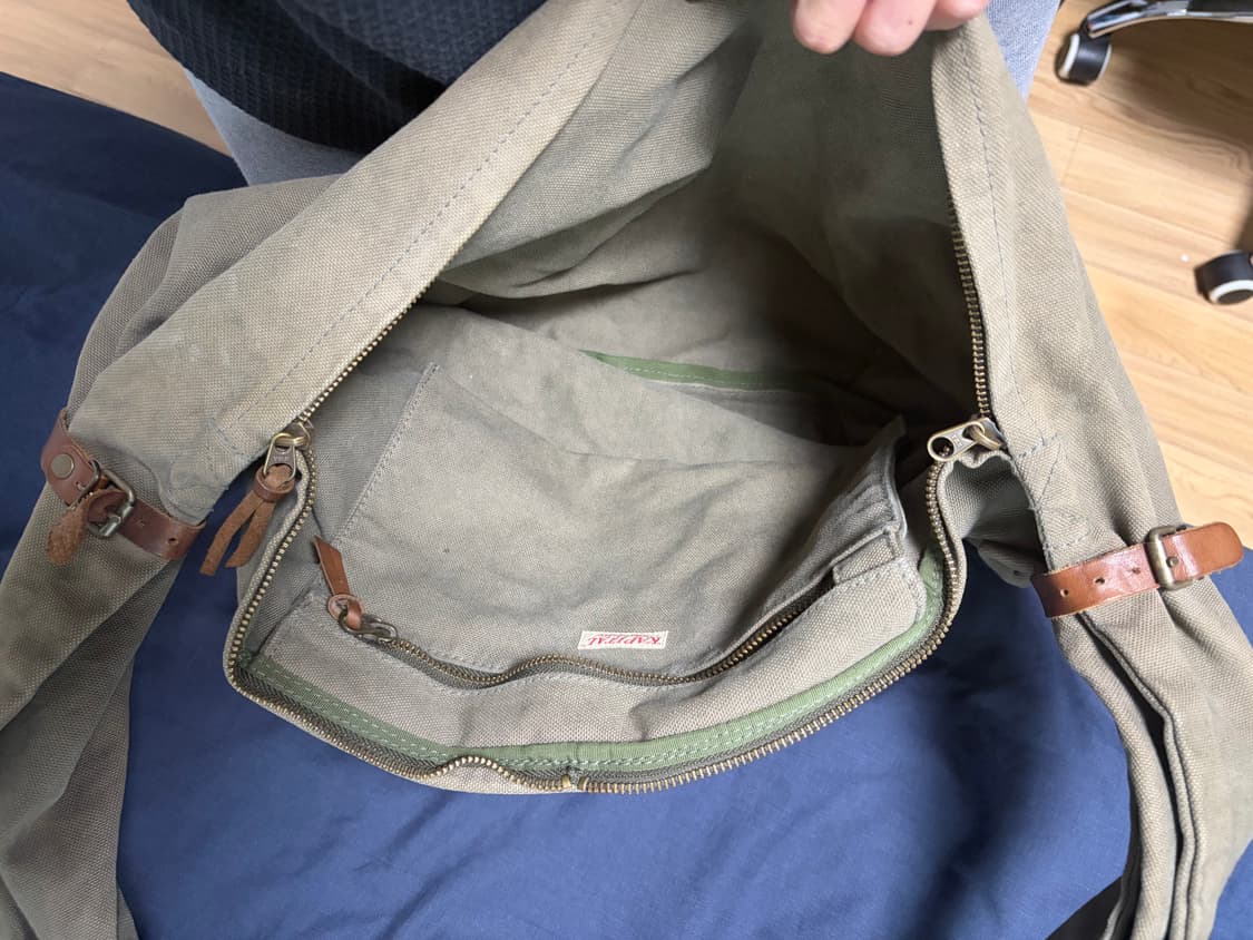 캐피탈 스너프킨 호버백 카키 상품이미지2