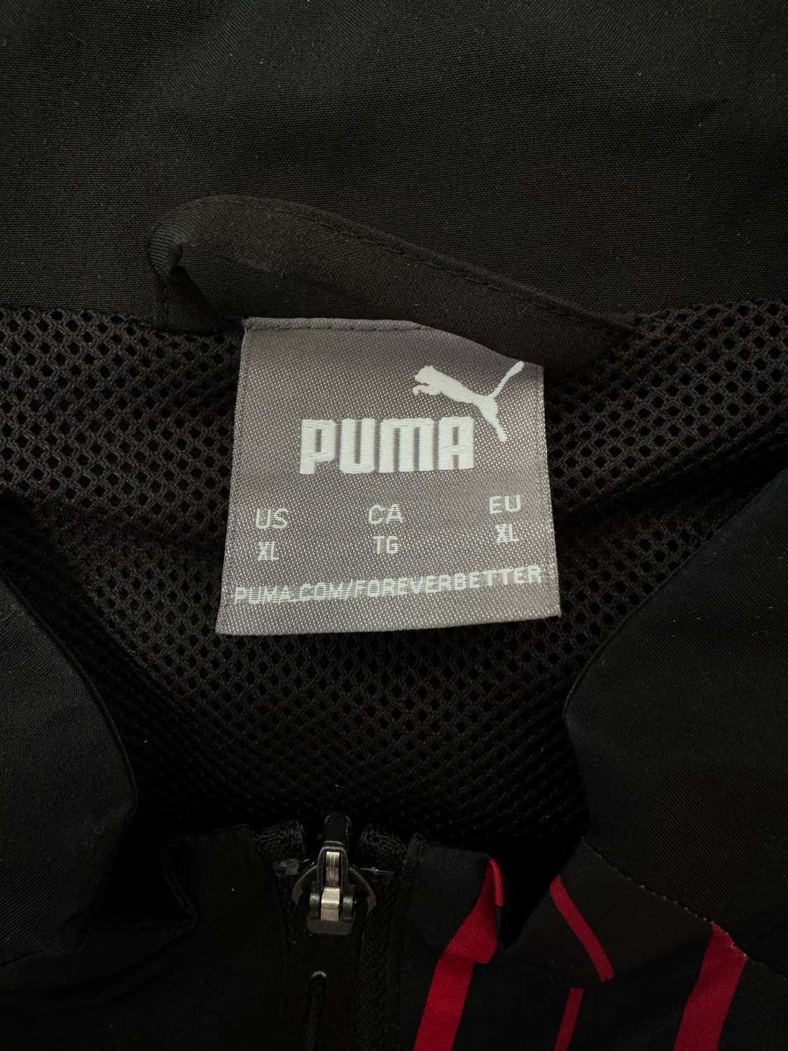 22-23 AC밀란 프리매치 집업 자켓 바람막이 저지 - XL 상품이미지4