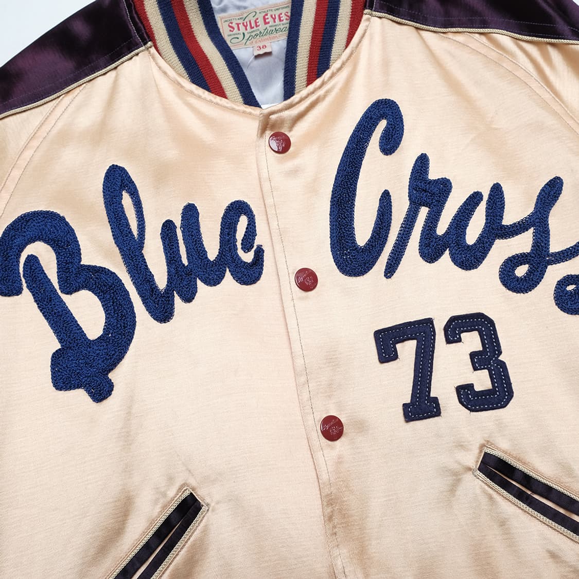 STYLEEYES satin varsity jacket 상품이미지5