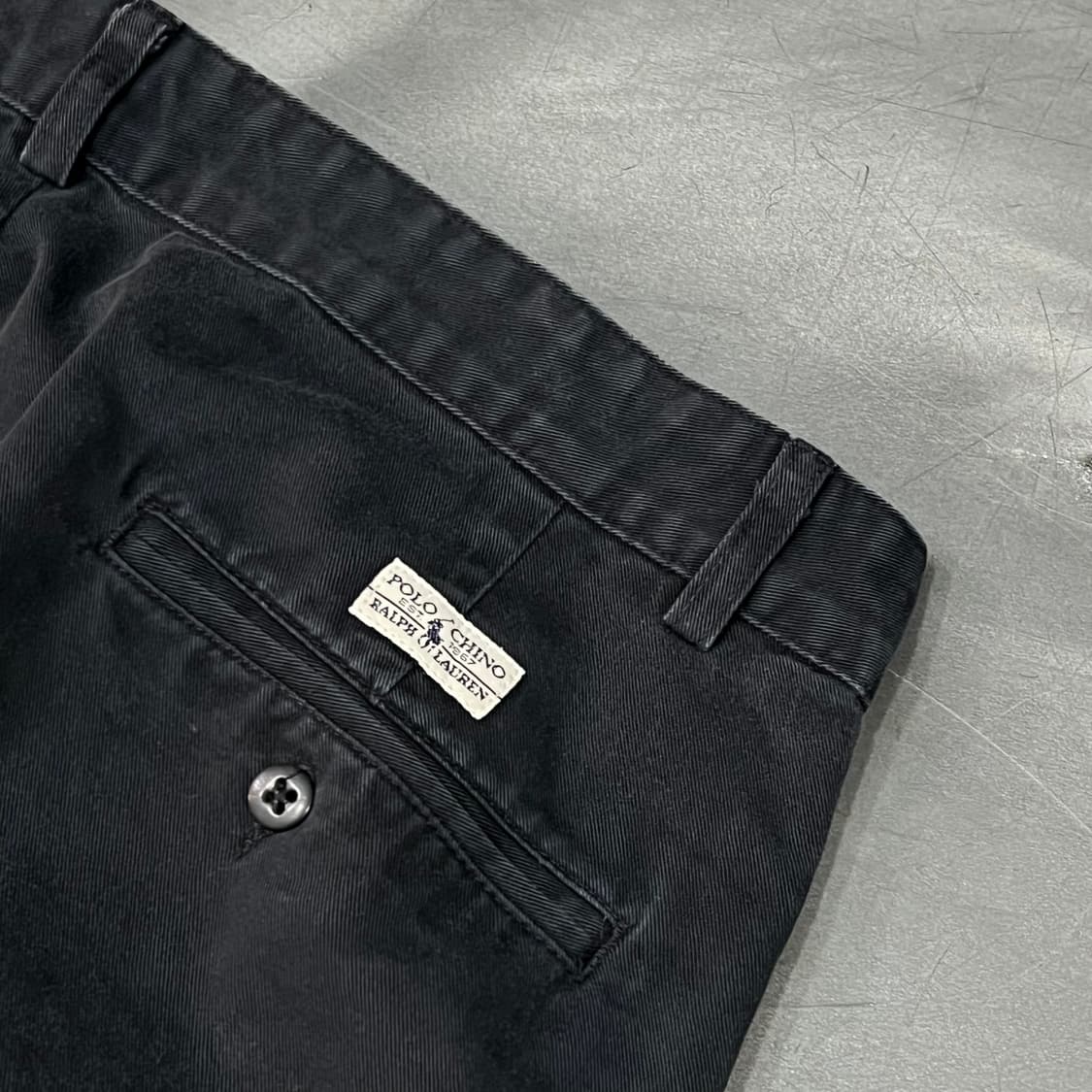  폴로랄프로렌 블랙 투턱 치노팬츠 y15460 상품이미지5