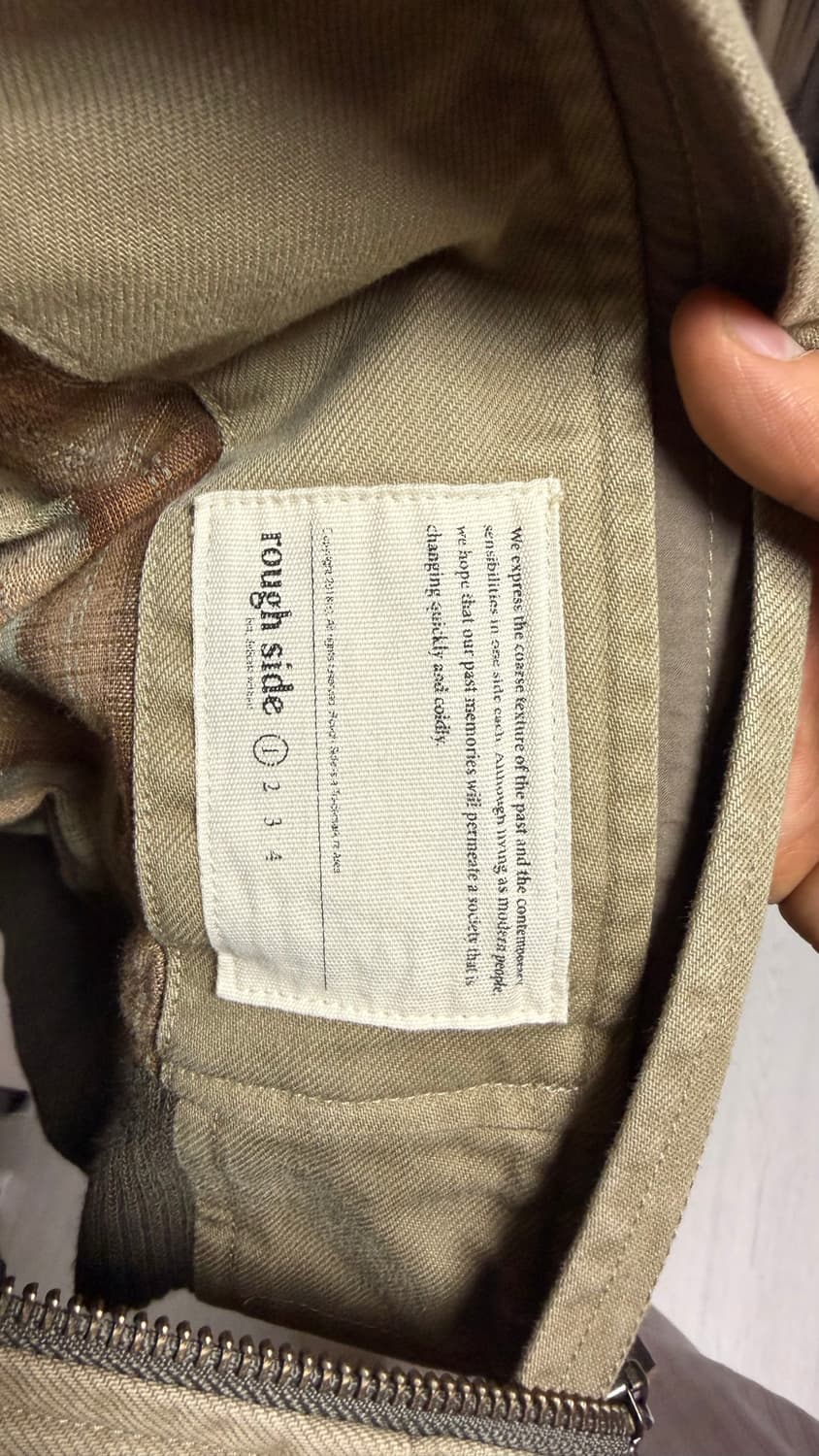 러프사이드 Horizon Bomber Khaki Beige 상품이미지2