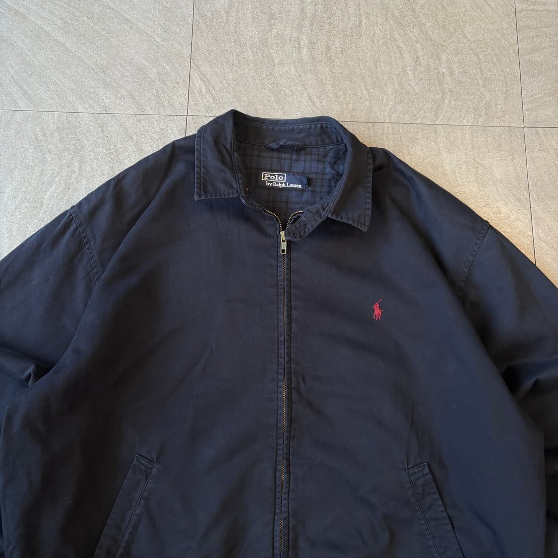 폴로 정품 네이비 스윙톱 자켓 상품이미지3
