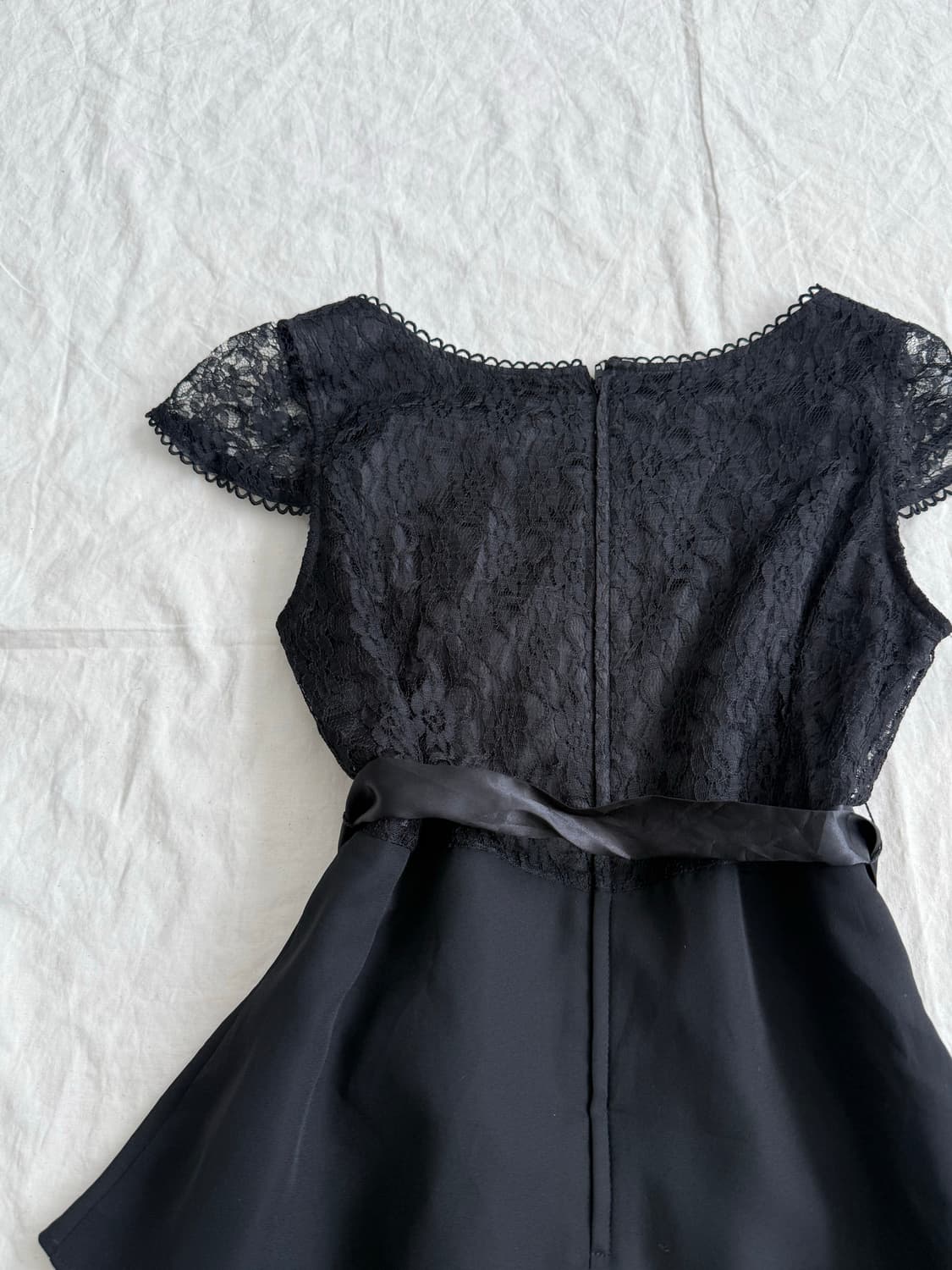 블랙 페어리 러블리 캉칸 미디 원피스 상품이미지6