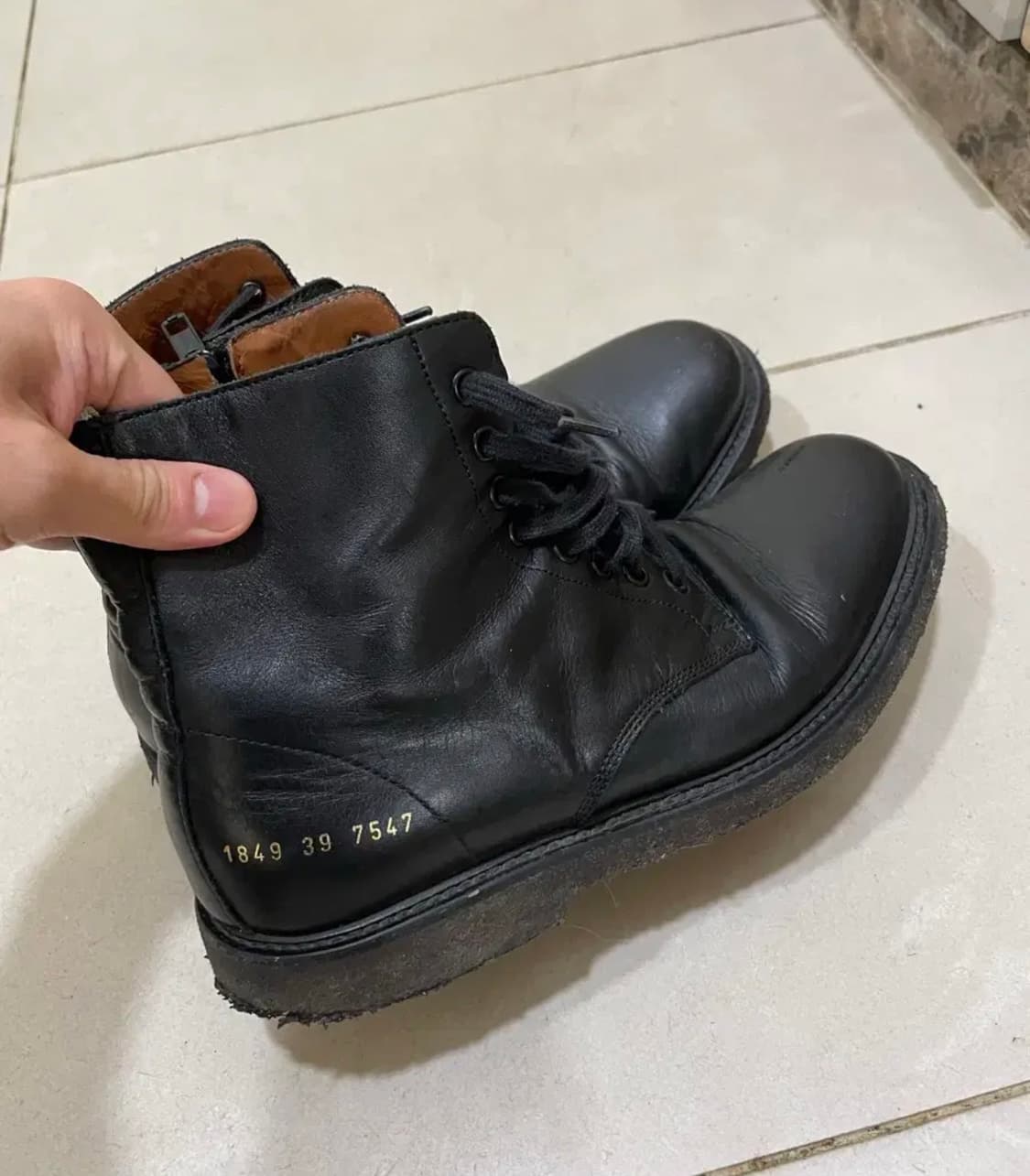 커먼 프로젝트 컴뱃 부츠 상품이미지2