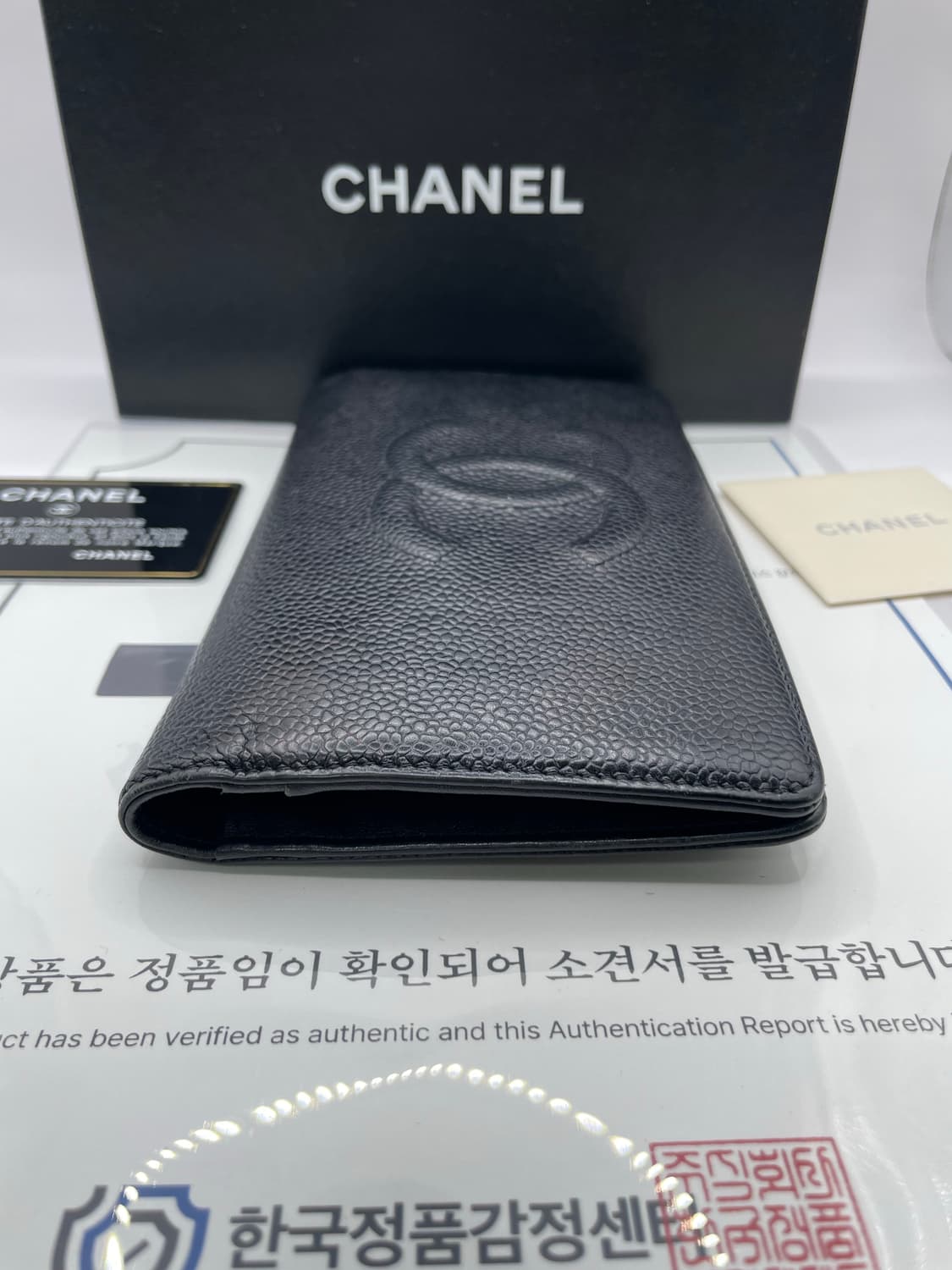 샤넬 캐비어 스킨 타임리스 장지갑 상품이미지3