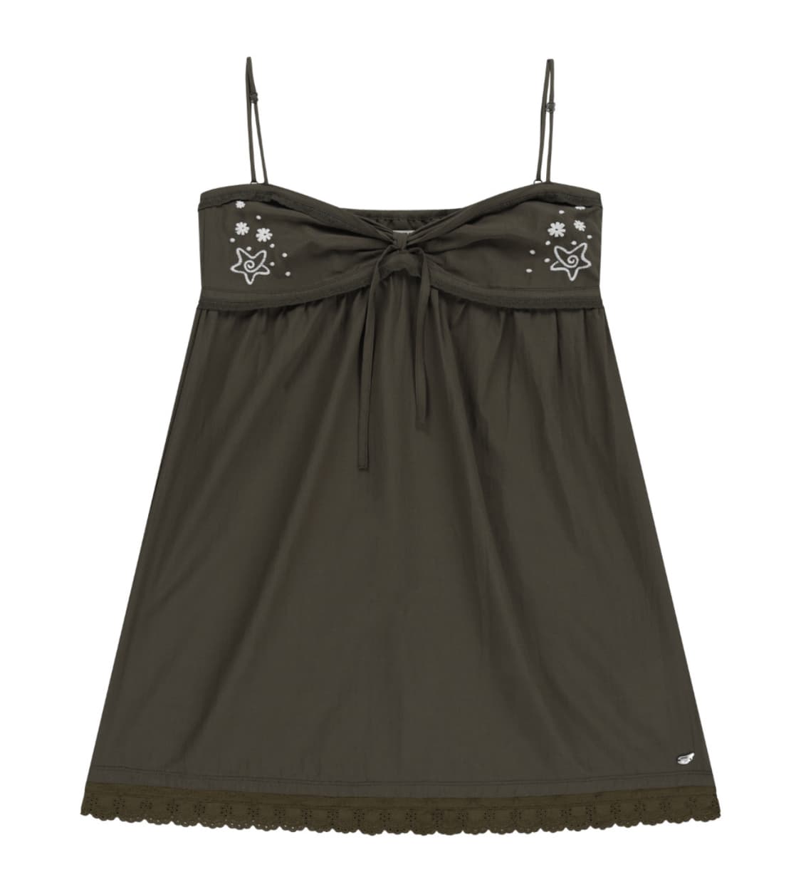 코이세이오 SOLAR STITCH MINI DRESS BROWN 원피스 상품이미지1