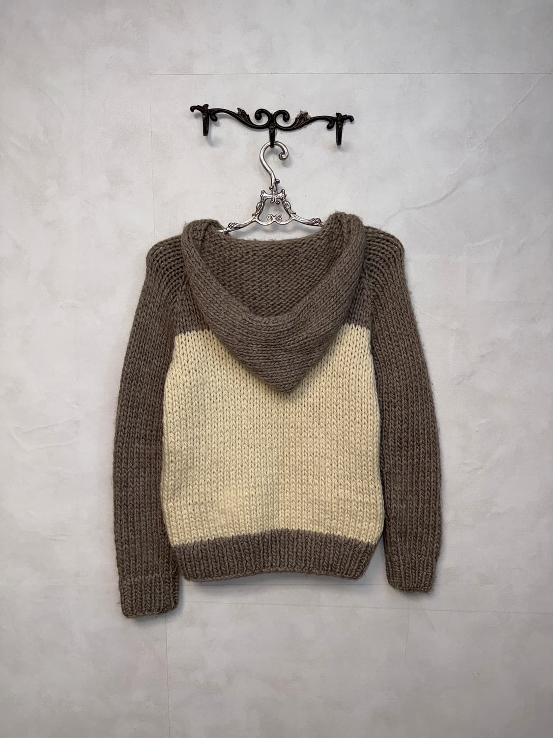 Polo Ralph Lauren heavy wool knit 후드집업 상품이미지3
