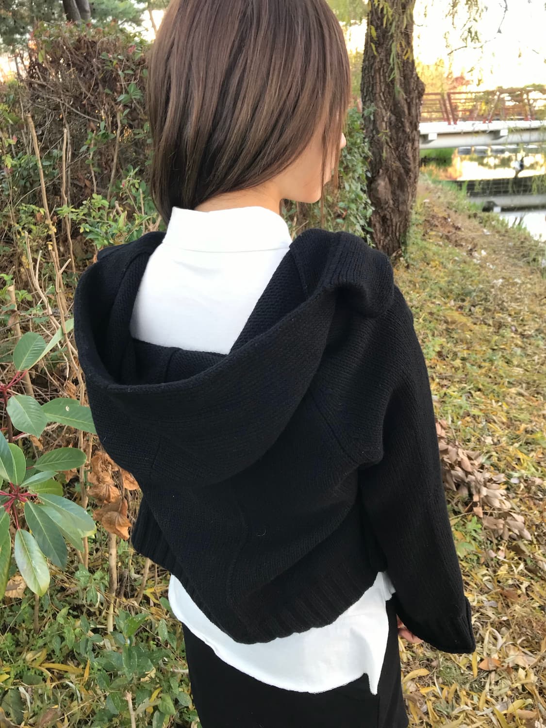 Y’s by 요지 야마모토 빅 후드 울 볼레로 자켓 상품이미지3