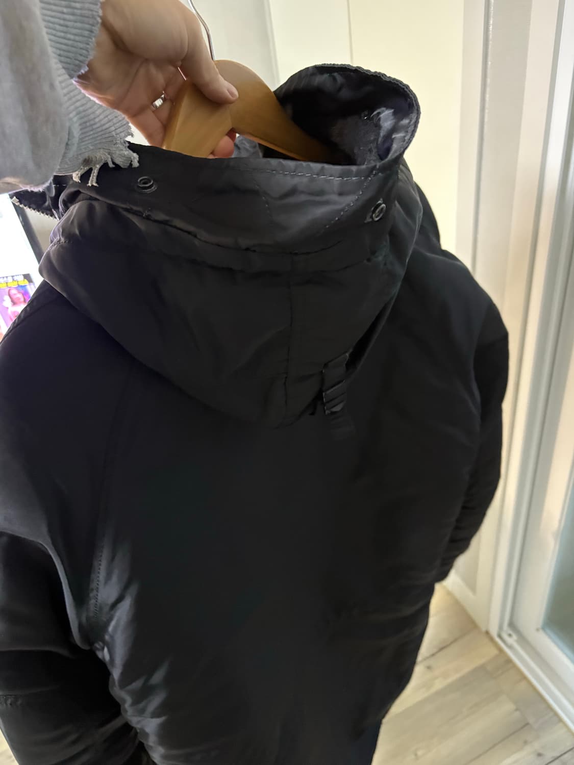 알파인더스트리 N3B 블랙 야상 L 상품이미지3