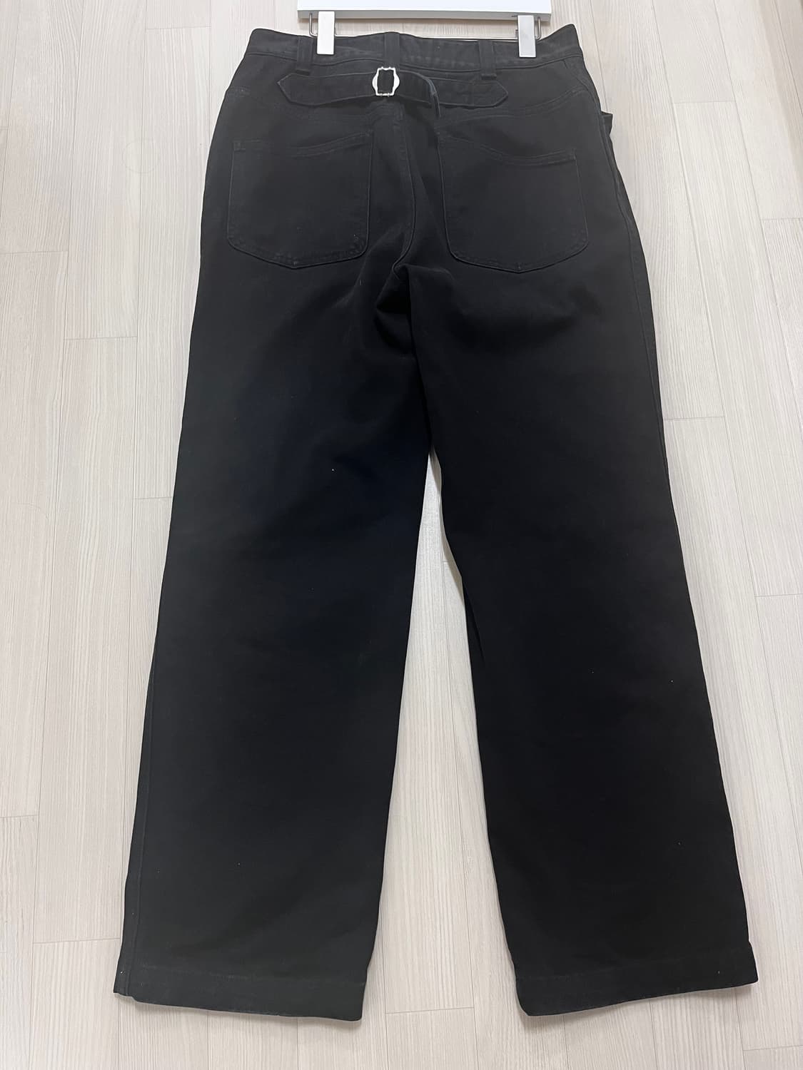 파르트 parrt Cinch Back Cotton Pants (Black 상품이미지1