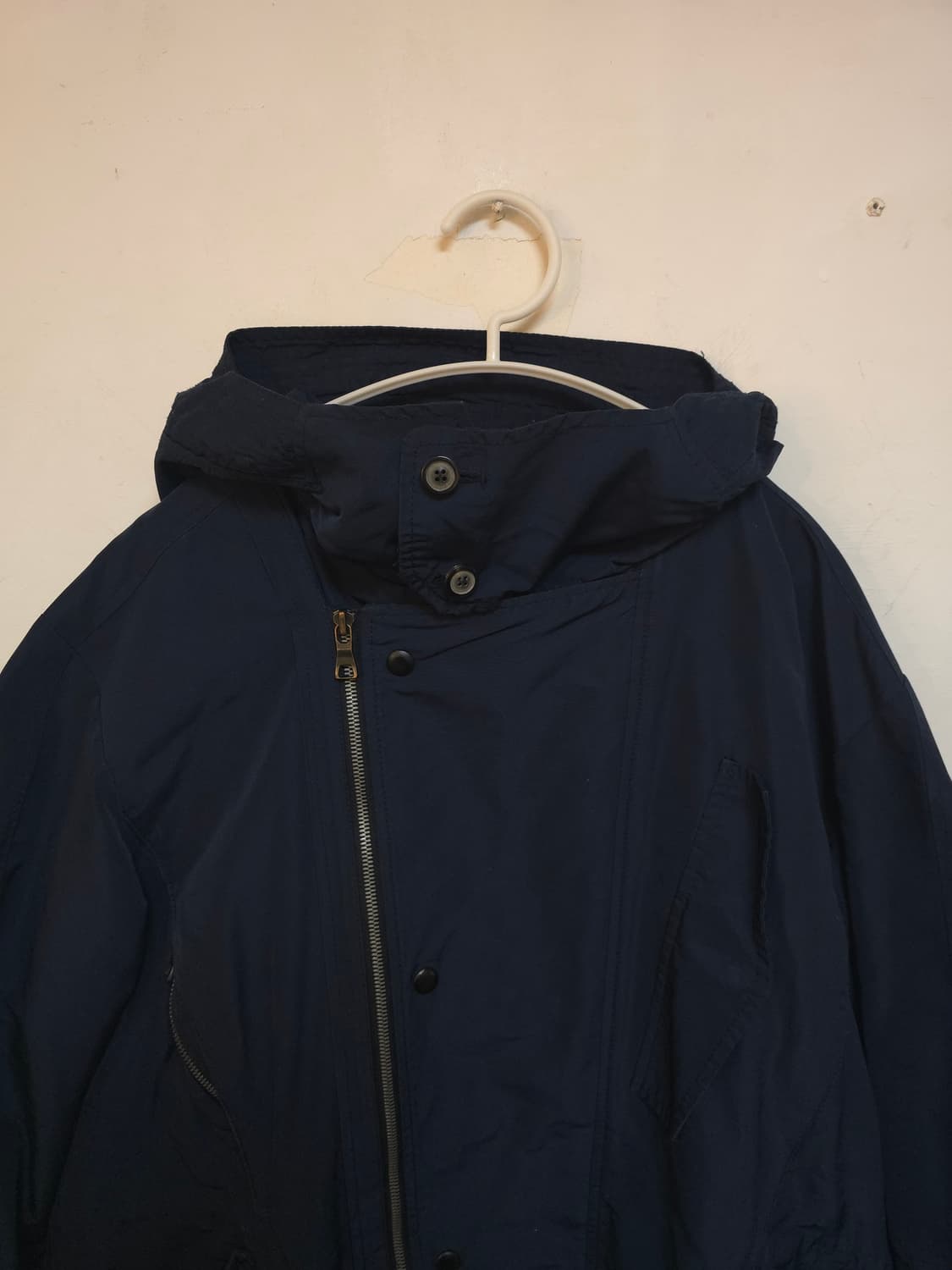 타임 남성 네이비 후드 야상 점퍼 (간절기)100(105~110)
 상품이미지4