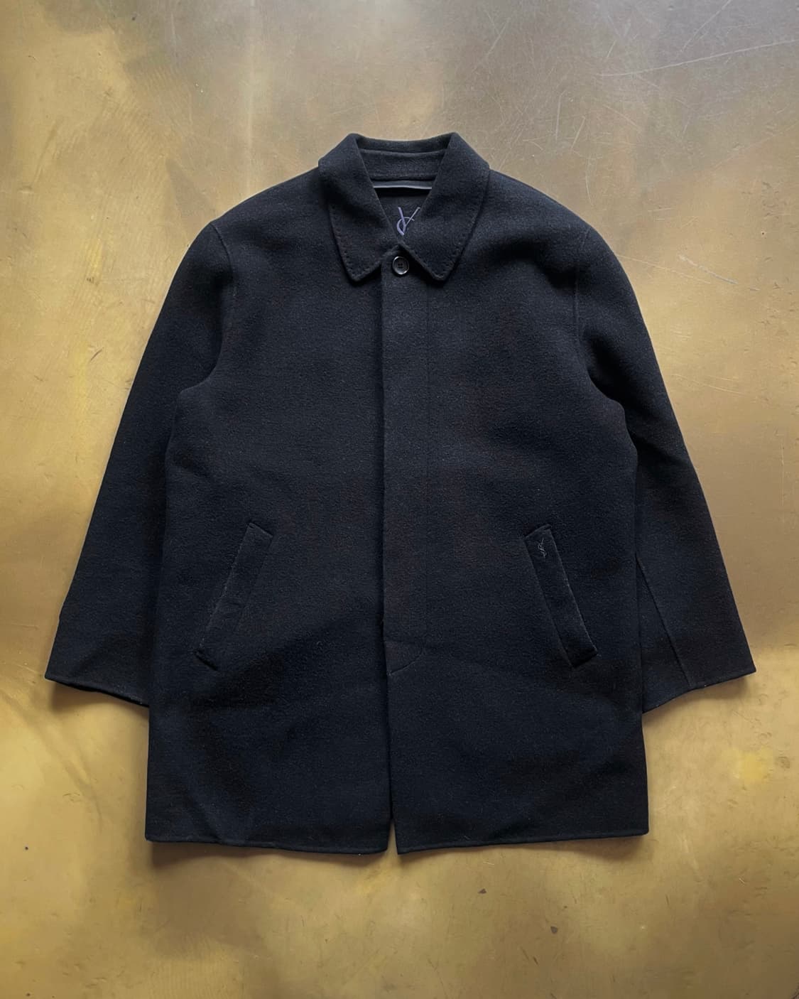 1990s YSL Pure Homme Black Wool Coat 상품이미지3