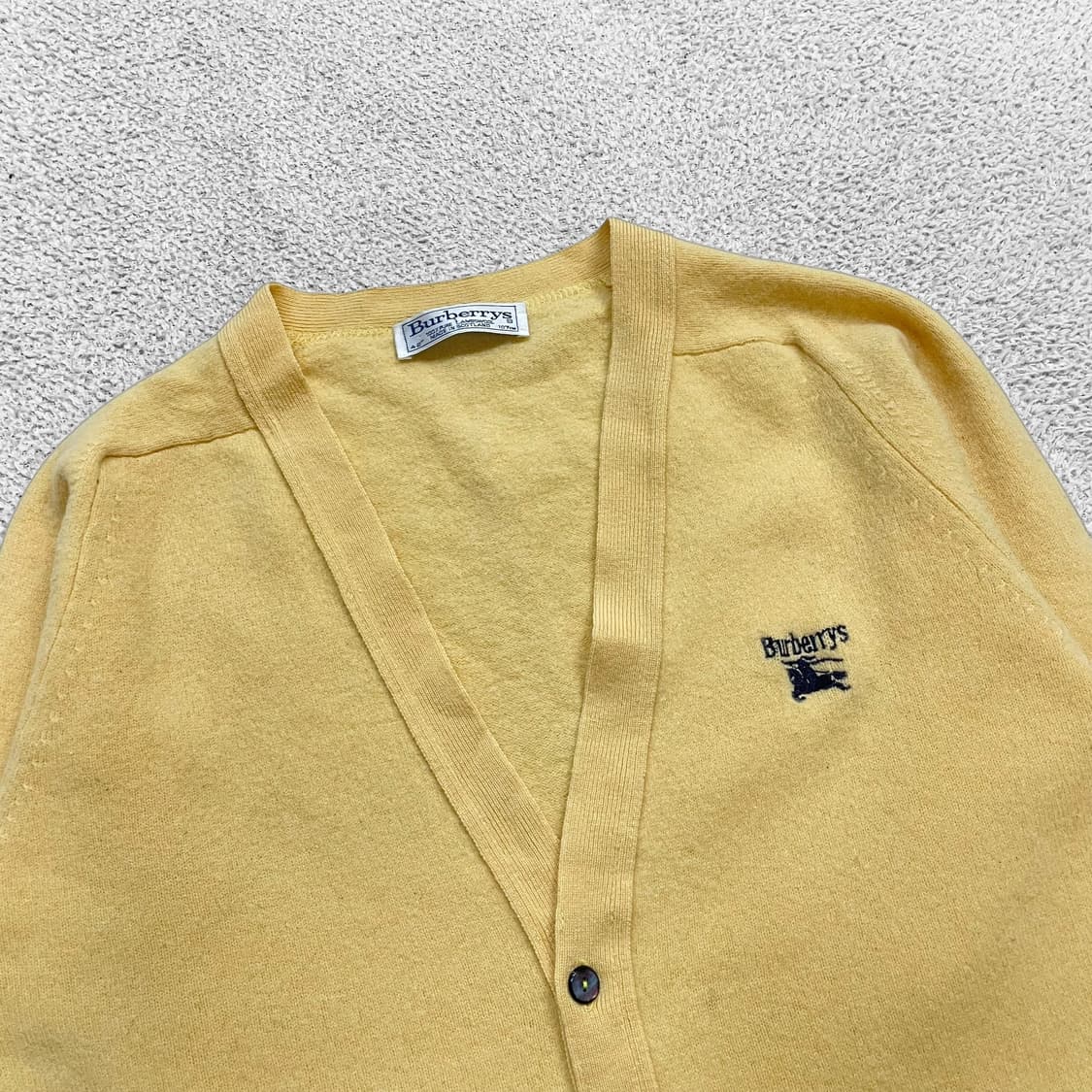 버버리 Burberry 아카이브 기마 로고 브이넥 가디건 상품이미지3