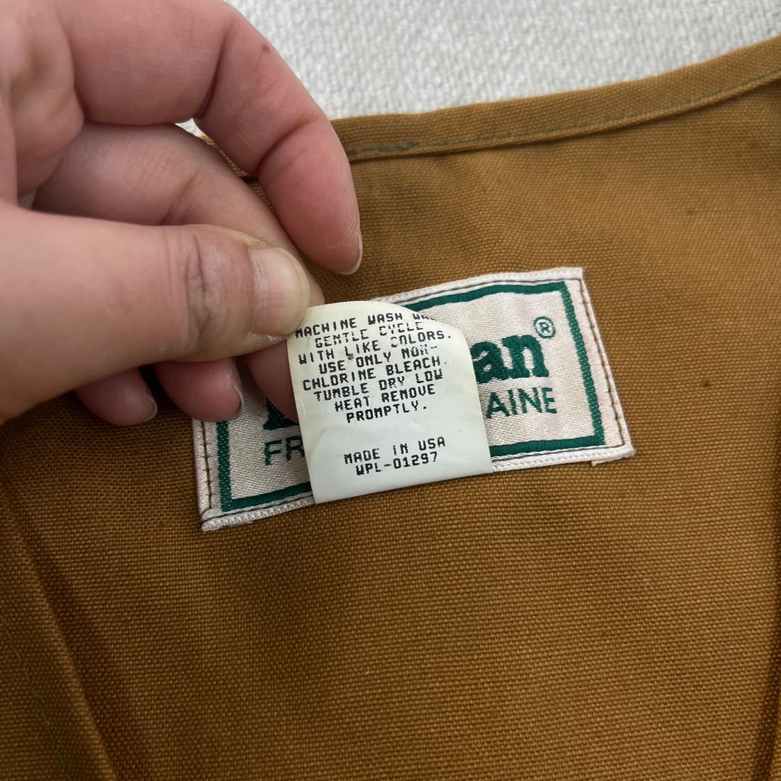 105 엘엘빈 웨스턴 브라운 조끼자켓  상품이미지4