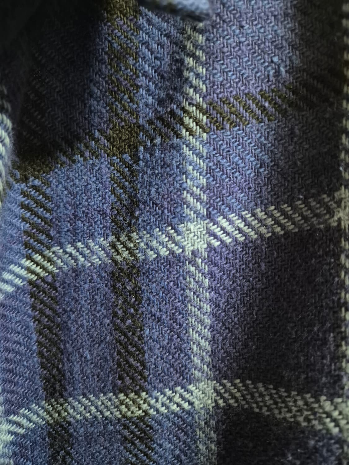 나나미카 헤비플란넬셔츠 네이비 L 상품이미지4