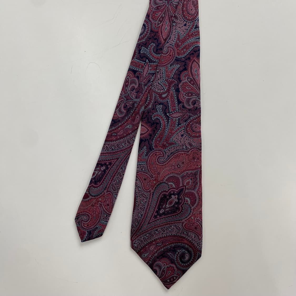 랑방 페이즐리 정품 명품넥타이 (LANVIN) 8.2cm 상품이미지2