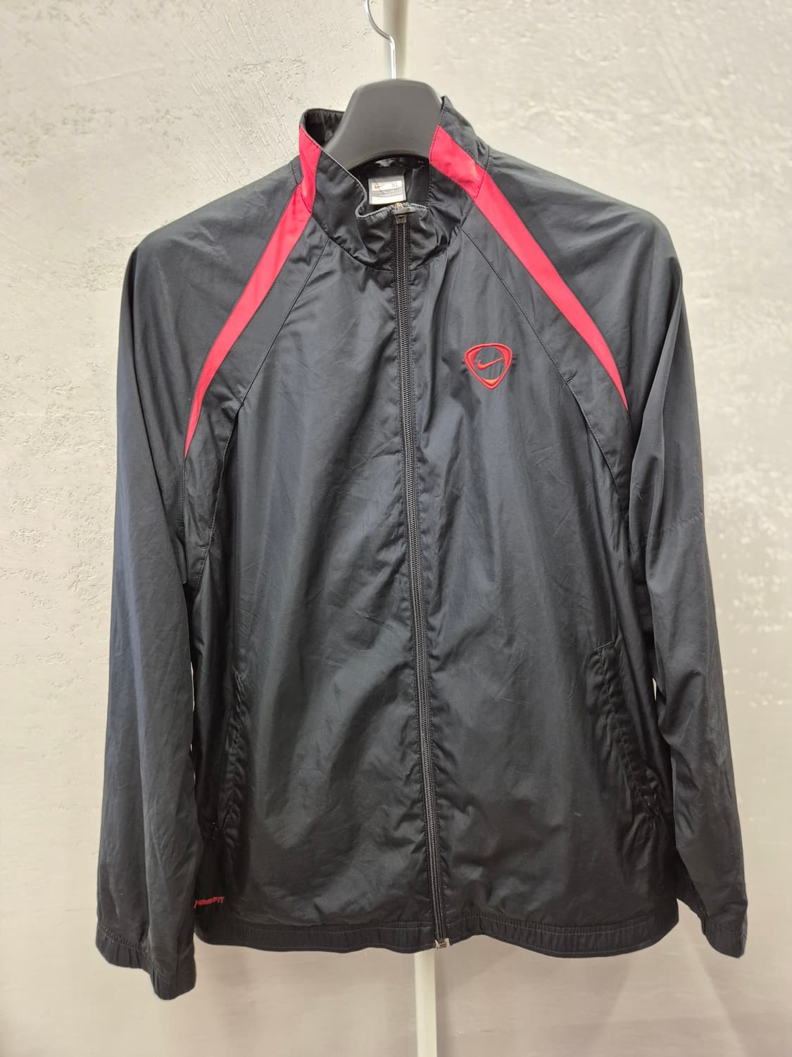 나이키 Fit Storm 바람막이 XL 블랙/레드 상품이미지2