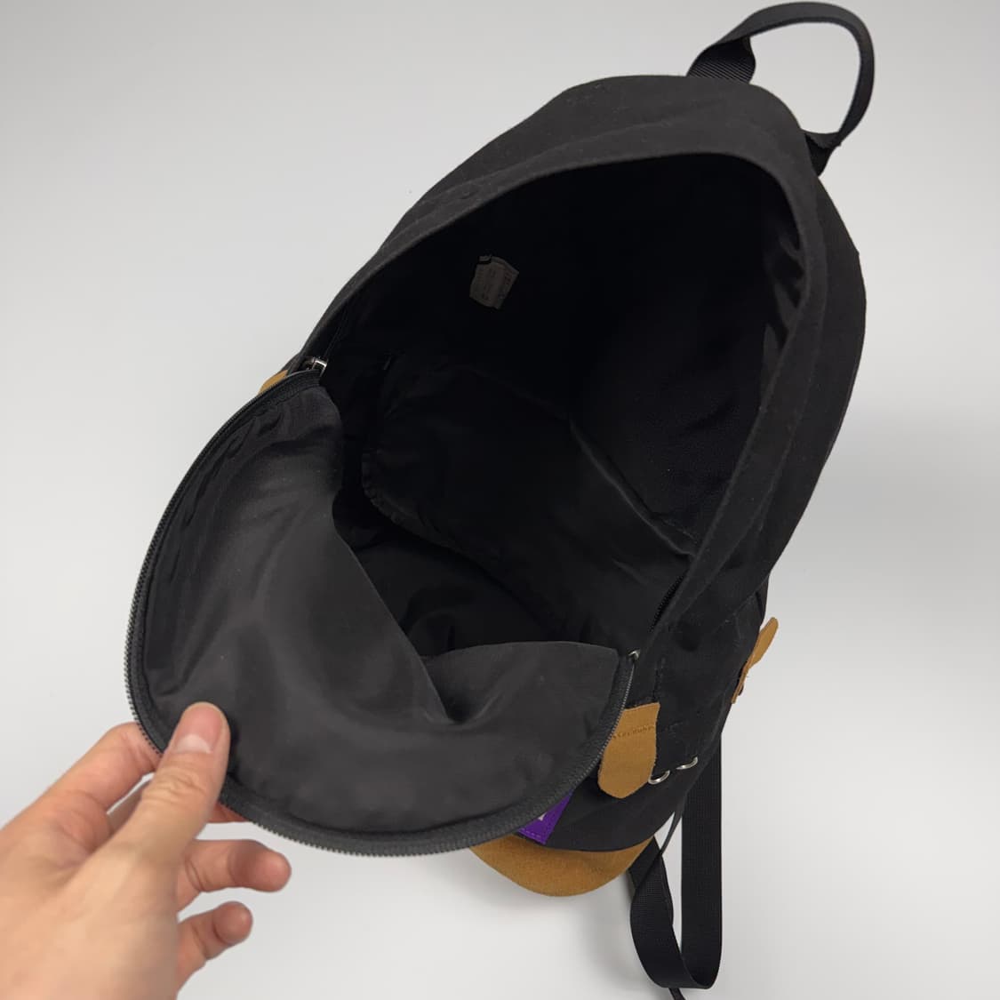 노스페이스 퍼플라벨 미디엄 데이팩 백팩 블랙 상품이미지6