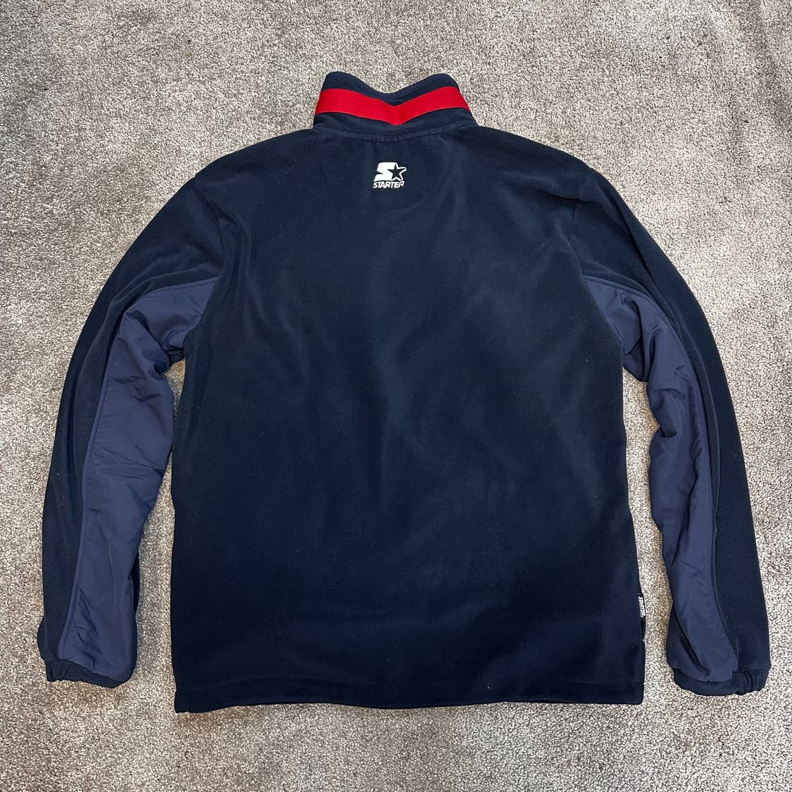 스타터 배색 플리스 웜업L 상품이미지9