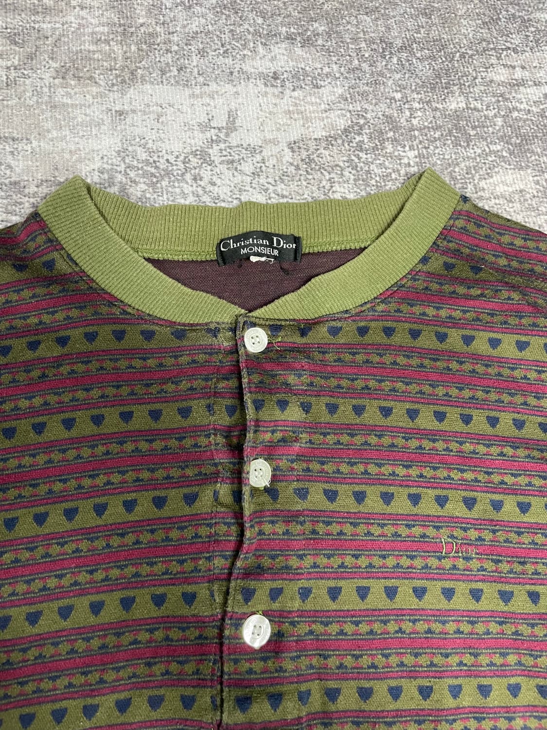 90s vintage Dior 헨리넥 상품이미지5