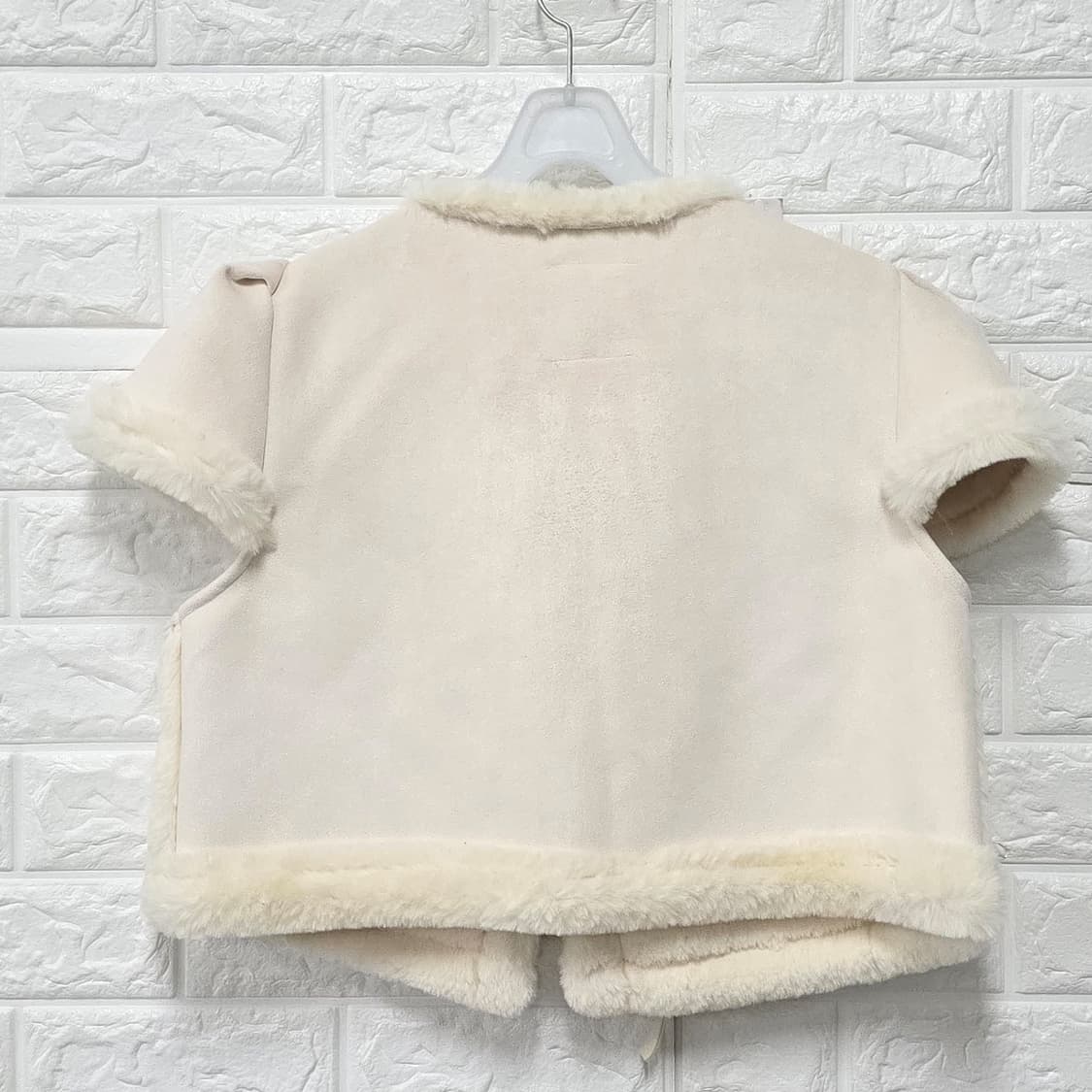 택포// 무스탕 조끼 베스트 M 상품이미지4