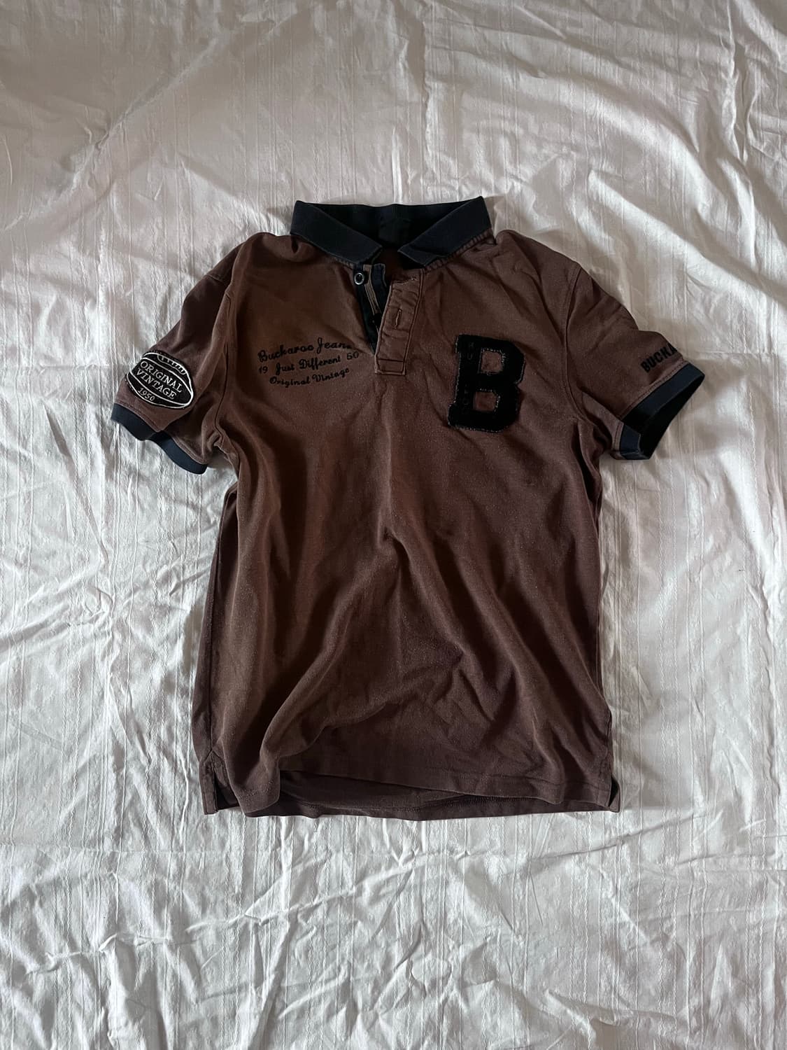 Buckroo collar half t shirt 상품이미지1