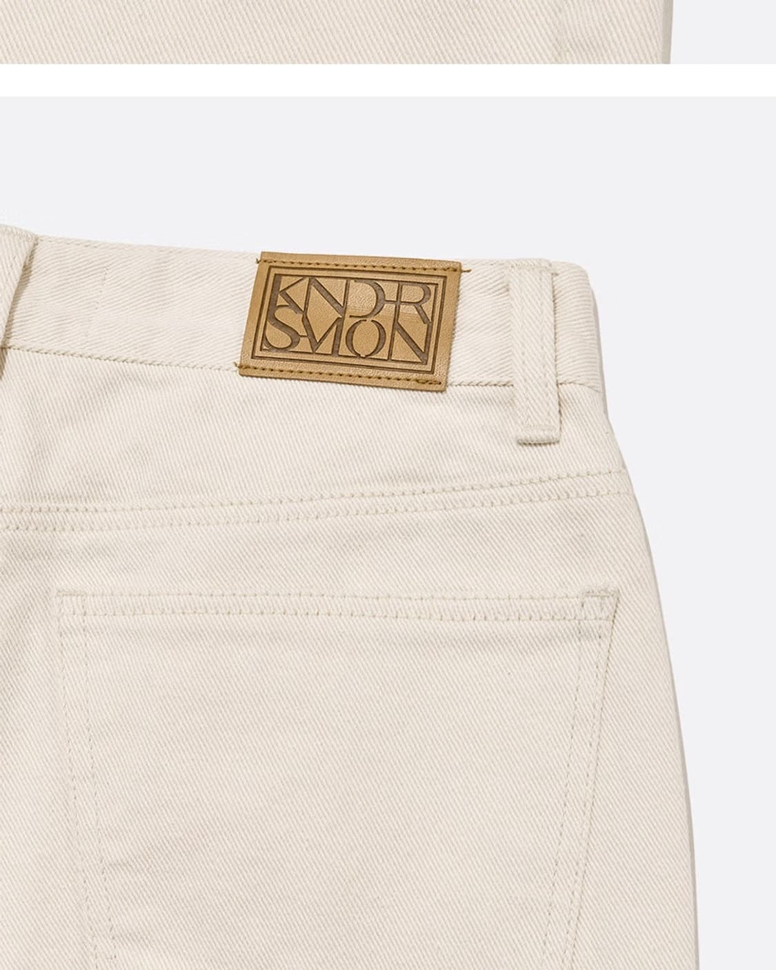 킨더살몬 크림 데님 S (pique denim) 상품이미지7