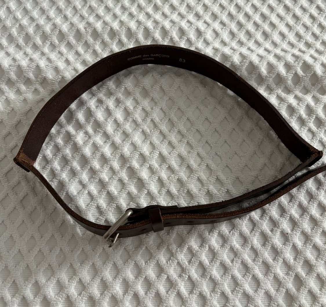 꼼데가르송 옴므 브라운 벨트 상품이미지1