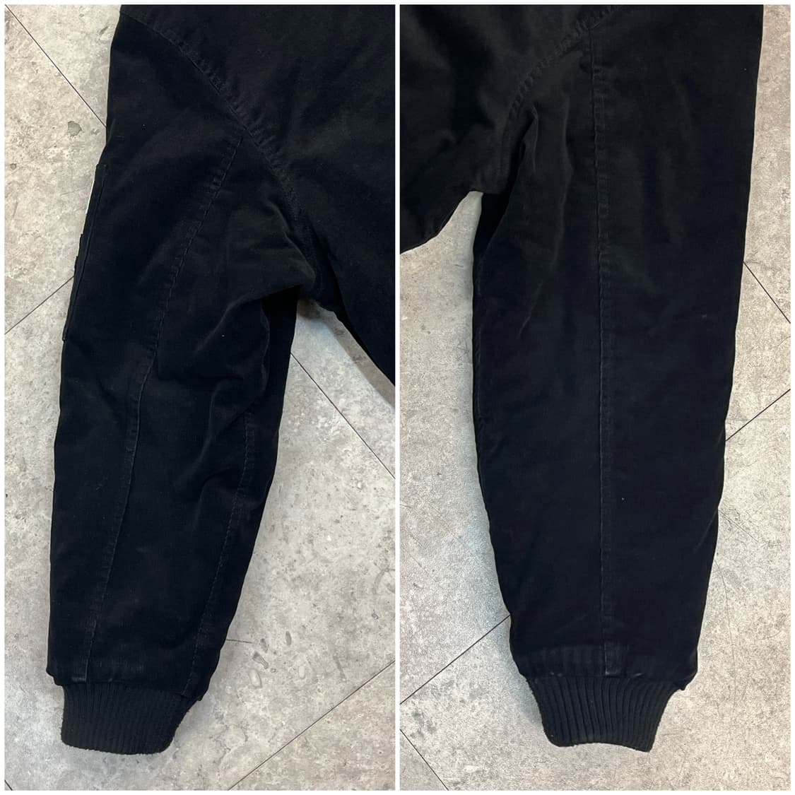 브라운브레스 코듀로이 후드 자켓 블랙 XL #csz2261 상품이미지8