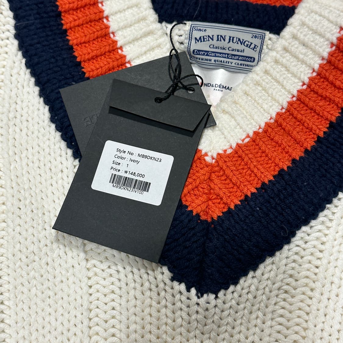 MEN IN JUNGLE 맨인정글 크리켓 니트 상품이미지4