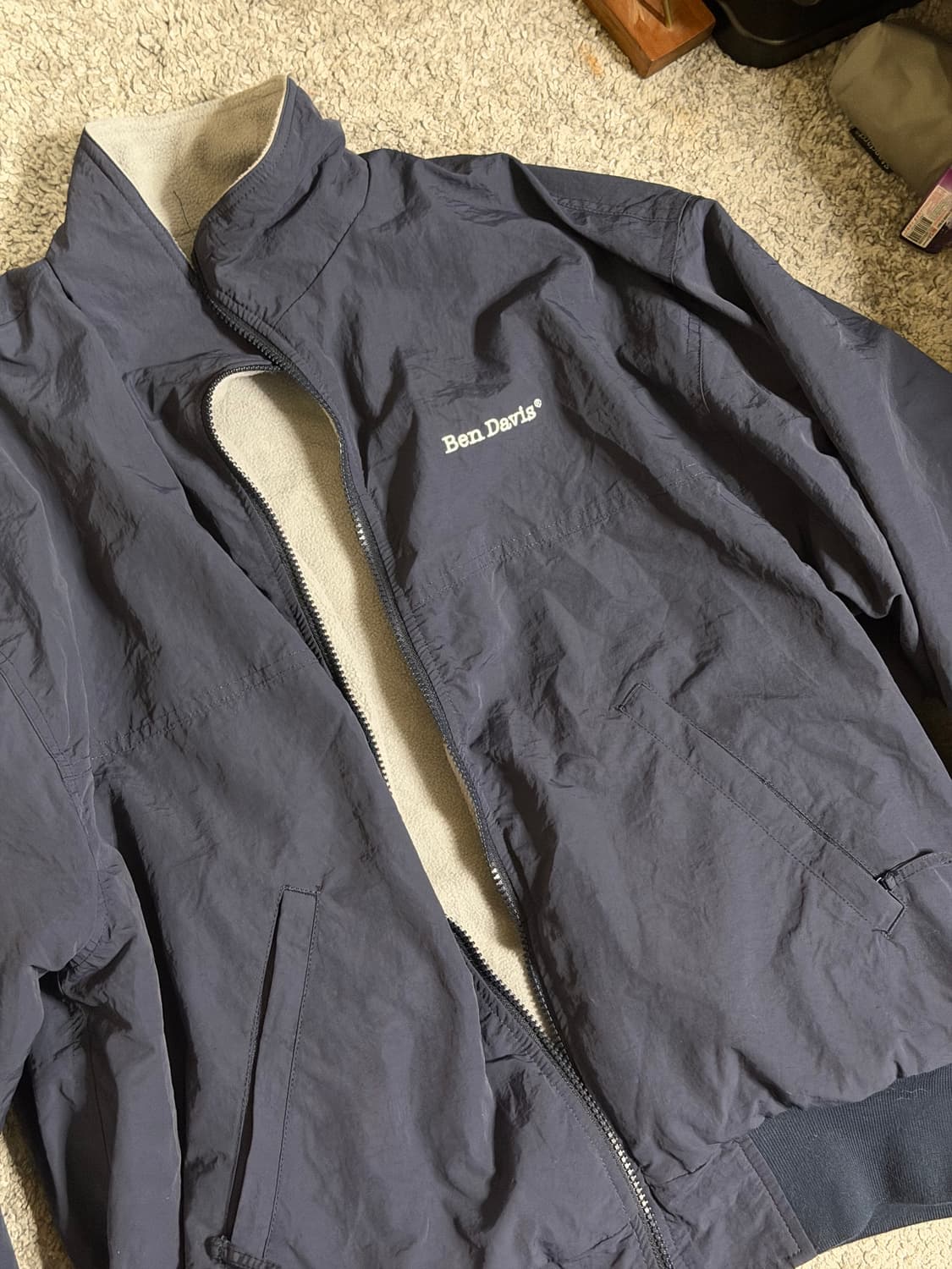 벤데이비스 리버시블 봄버 자켓 상품이미지5