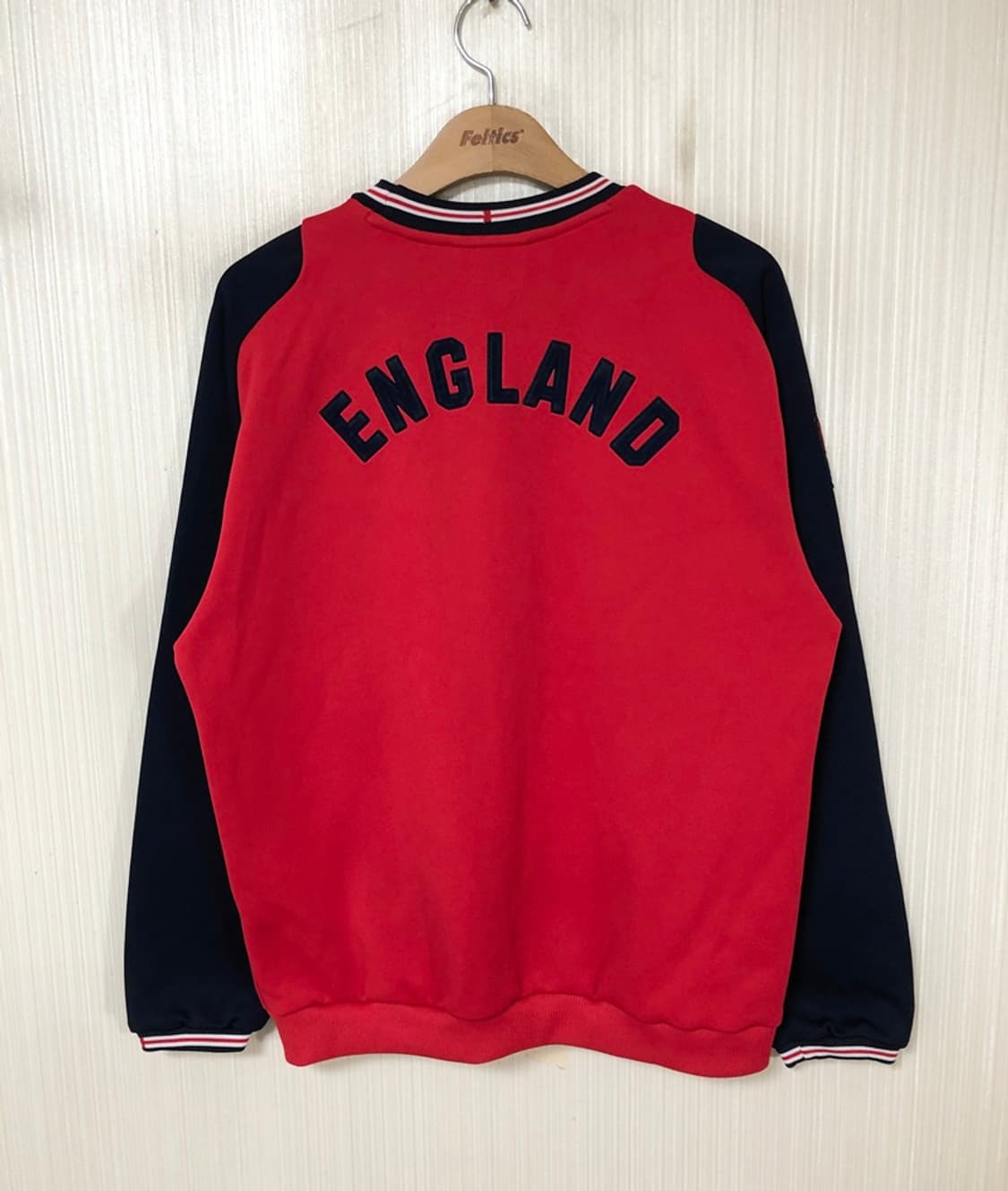 엄브로 잉글랜드 축구국대 스웨트탑/레트로 드릴탑 S(해외) 상품이미지8
