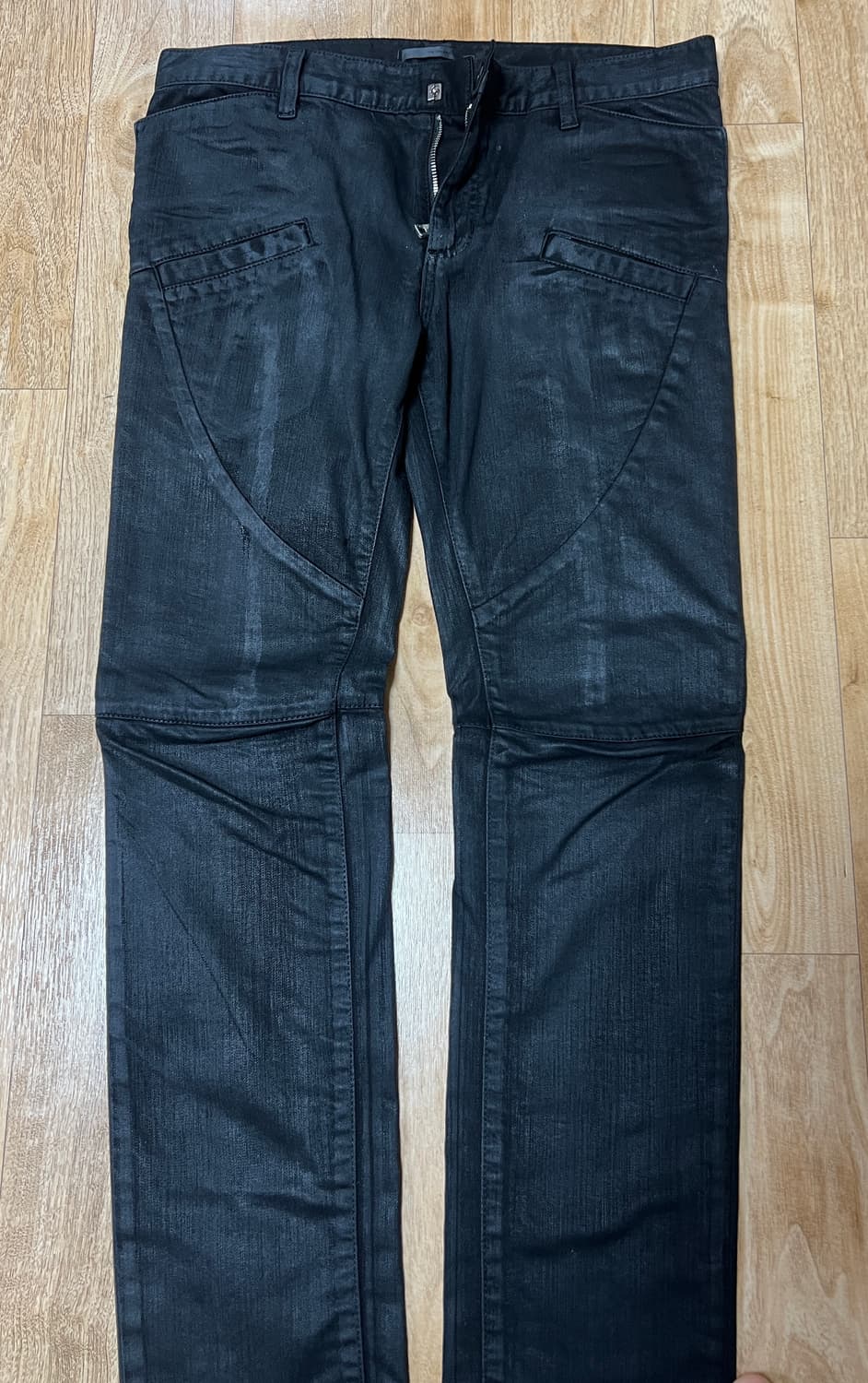 발망 남성 블랙 데님 청바지 M 상품이미지3