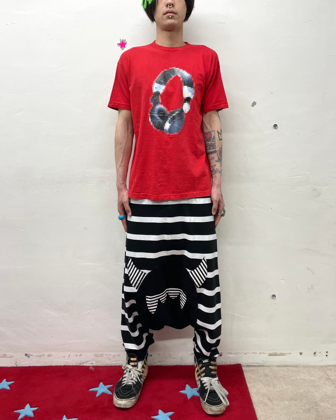 Blur headset red t-shirt 상품이미지3