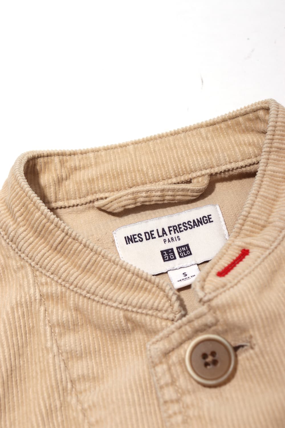 유니클로 x 이네스 드라 프레상쥬 코듀로이 커버올 자켓 women S 상품이미지4