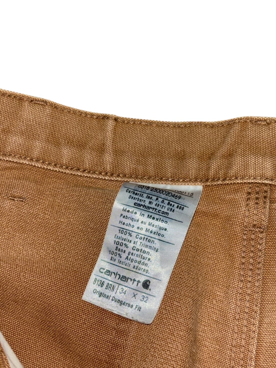 칼하트 카펜터 더블니 워크 팬츠 상품이미지9